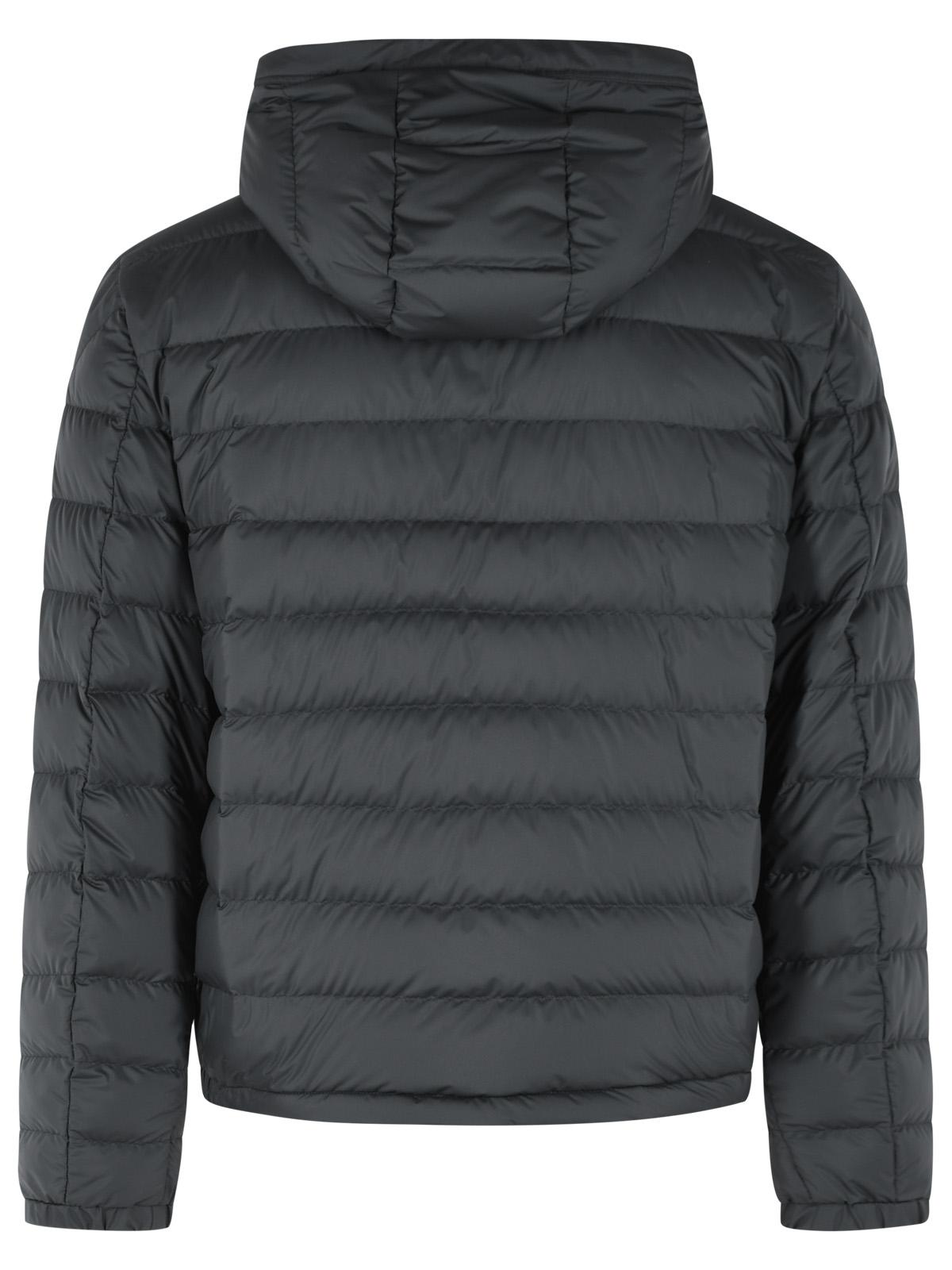 Moncler 'Vermeille' Short Hooded Down Jacket In Black Polyester Men MONCLER