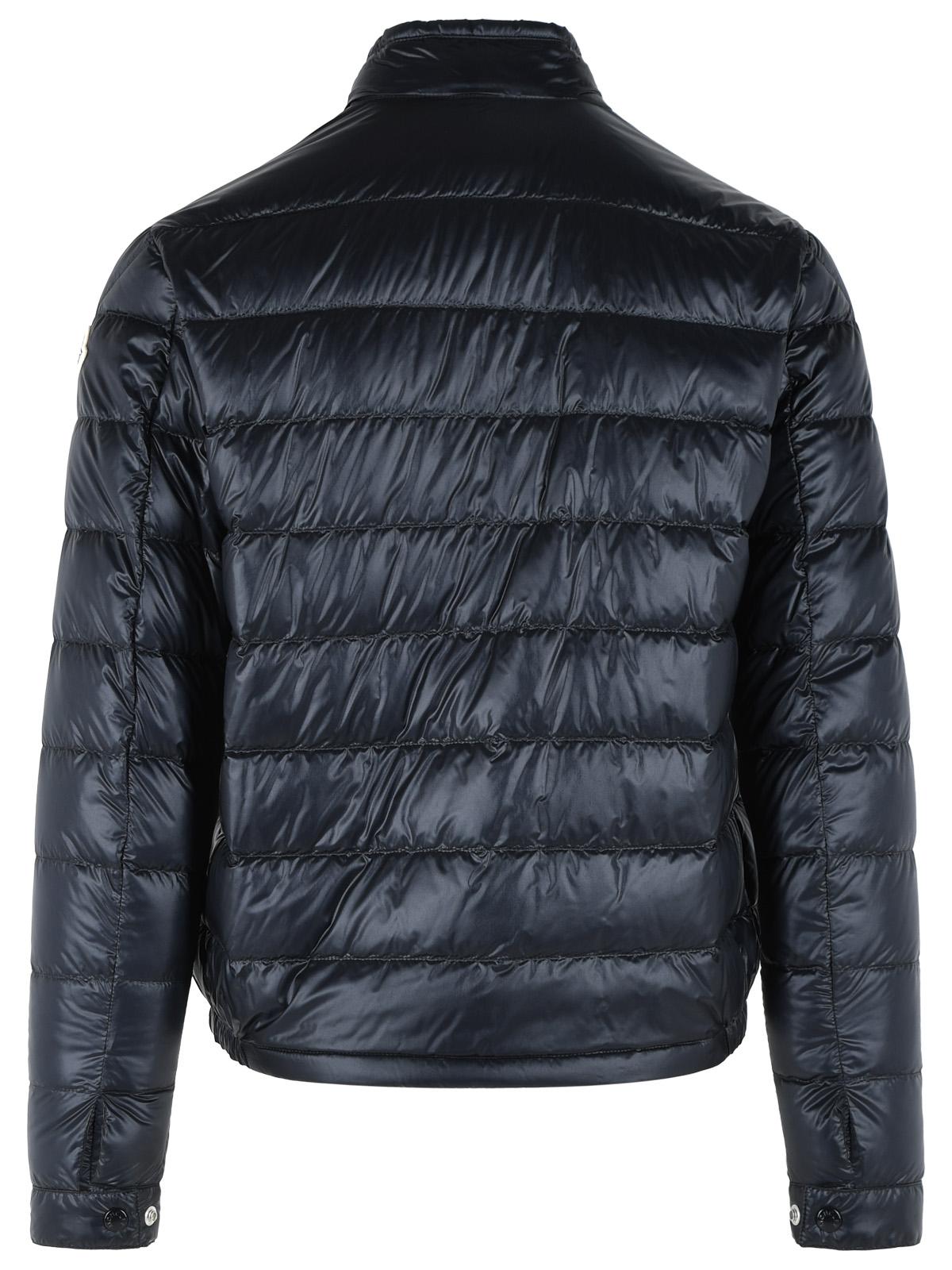 Moncler 'Acorus' Navy Blue Polyamide Short Down Jacket Men MONCLER