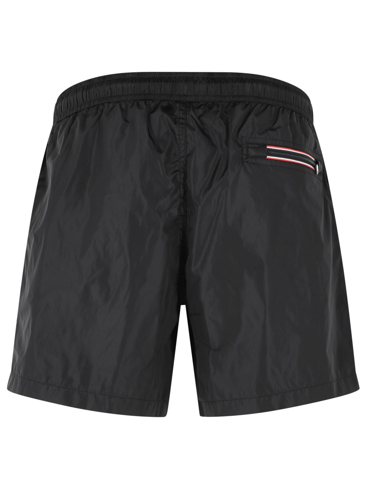 Moncler Black Nylon Swimsuit Men MONCLER