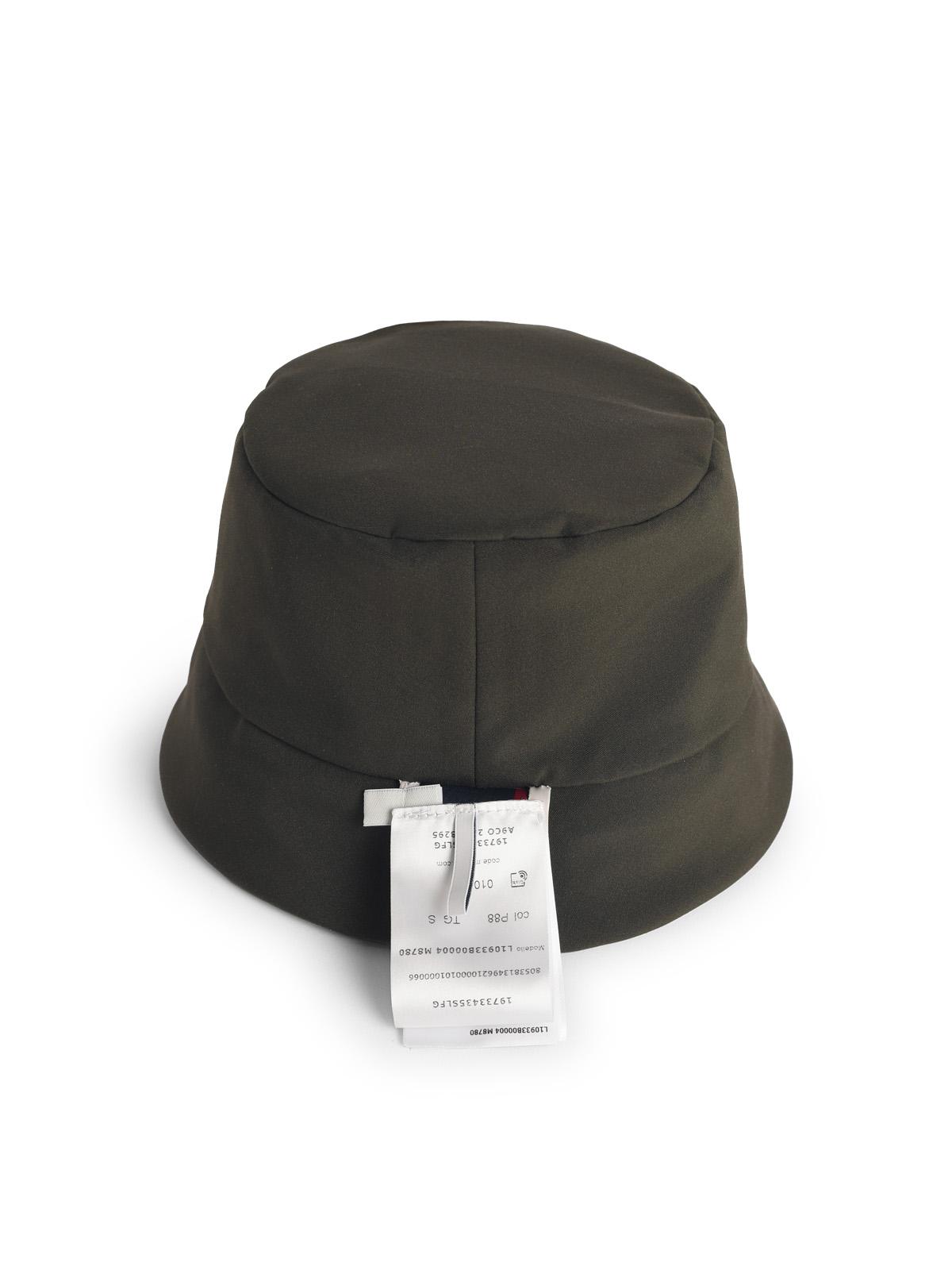 Moncler 'Bucket' Reversible Green Nylon Hat Women MONCLER