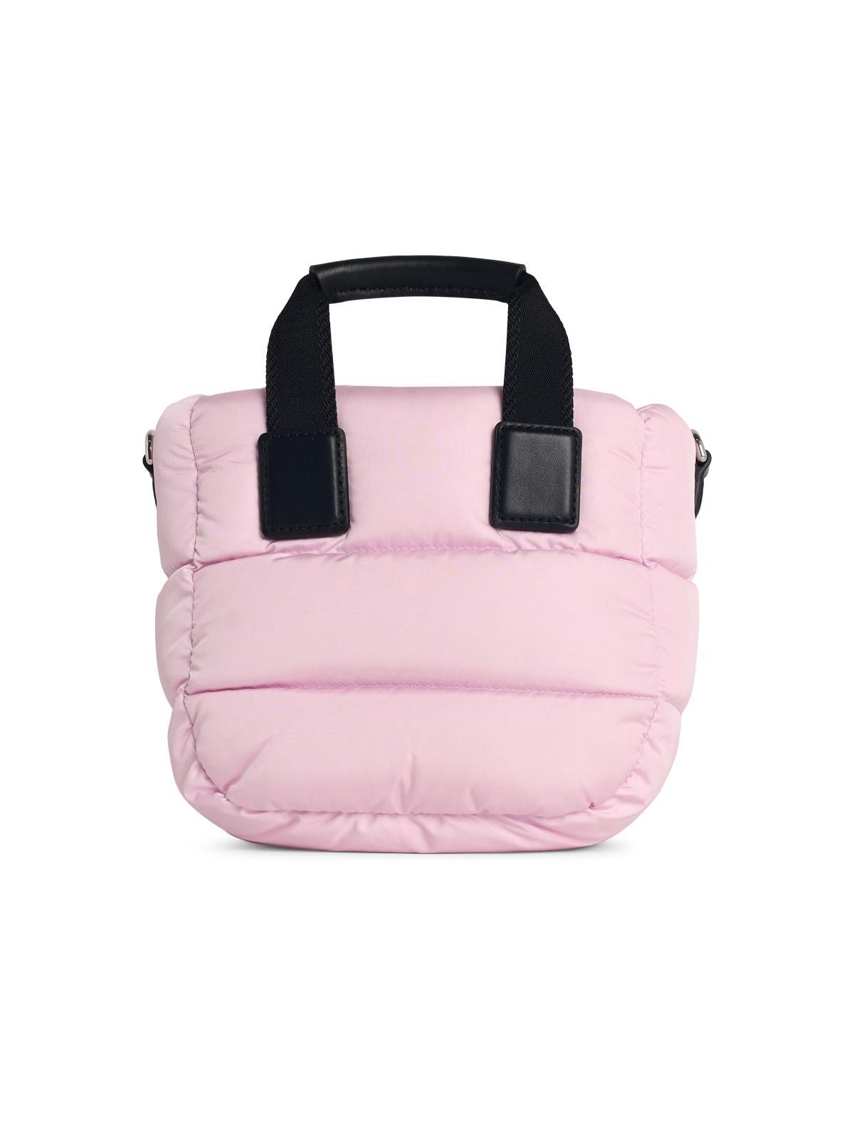 Moncler 'Micro Caradoc' Light Pink Polyamide Tote Bag Women MONCLER