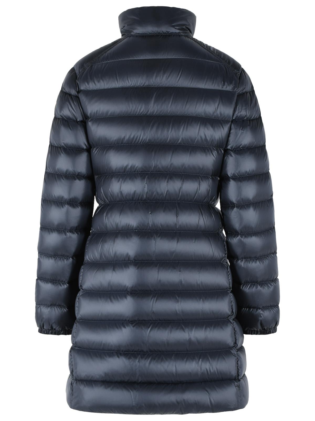 Moncler 'Genet' Long Navy Blue Polyamide Down Jacket Women MONCLER