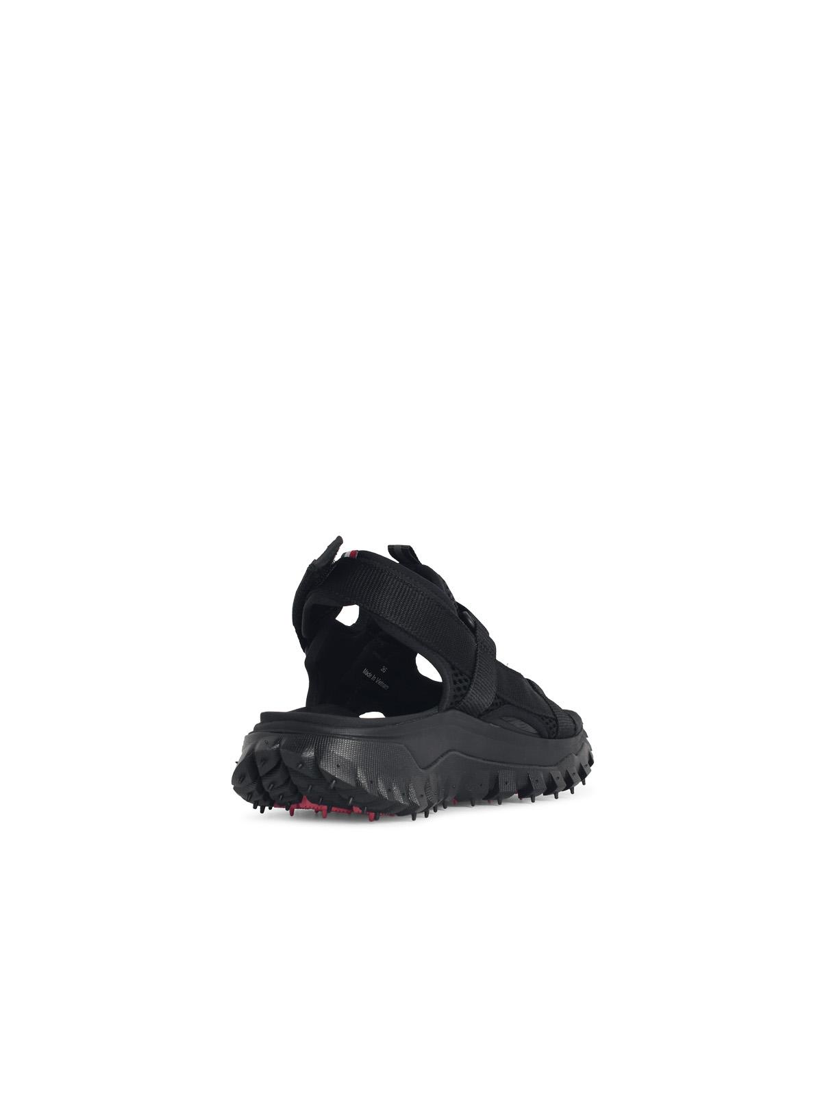 Moncler Trailgrip Vela' Black Polyamide Sandals Women MONCLER