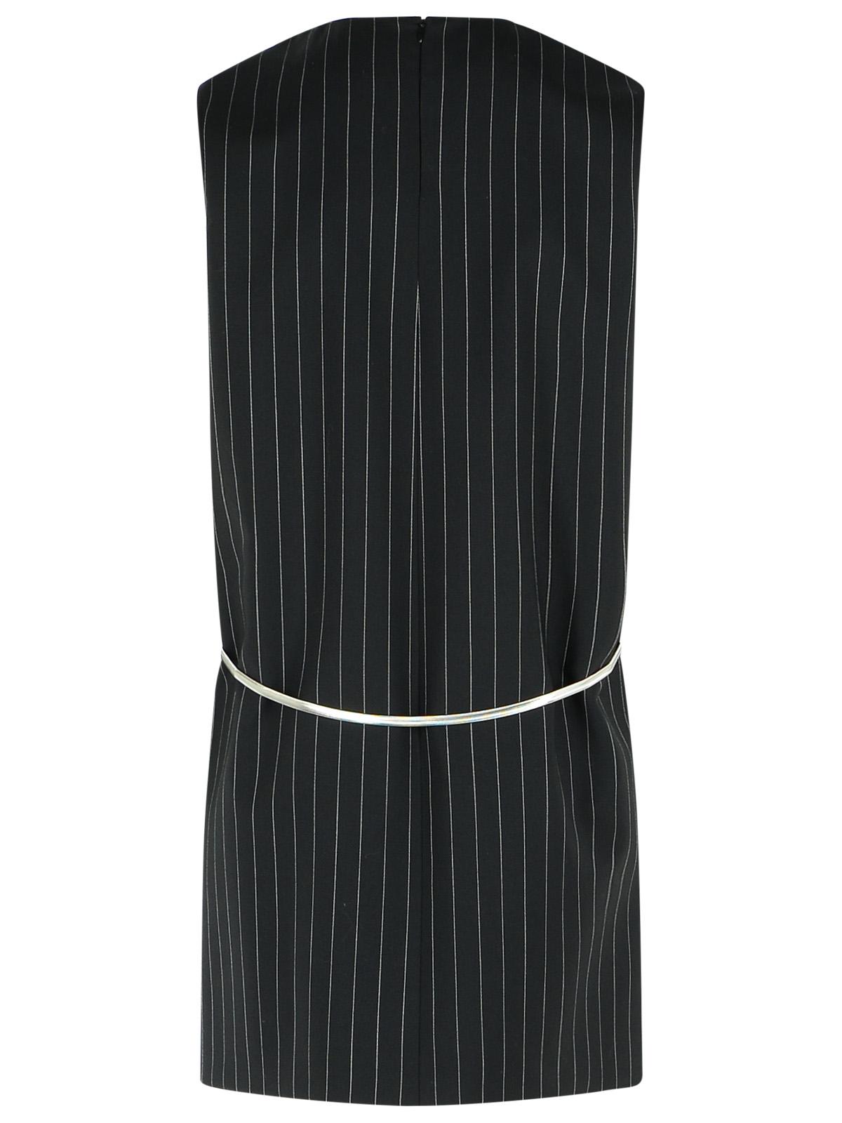 Sportmax 'Domini' Black Virgin Wool Blend Dress Women SPORTMAX