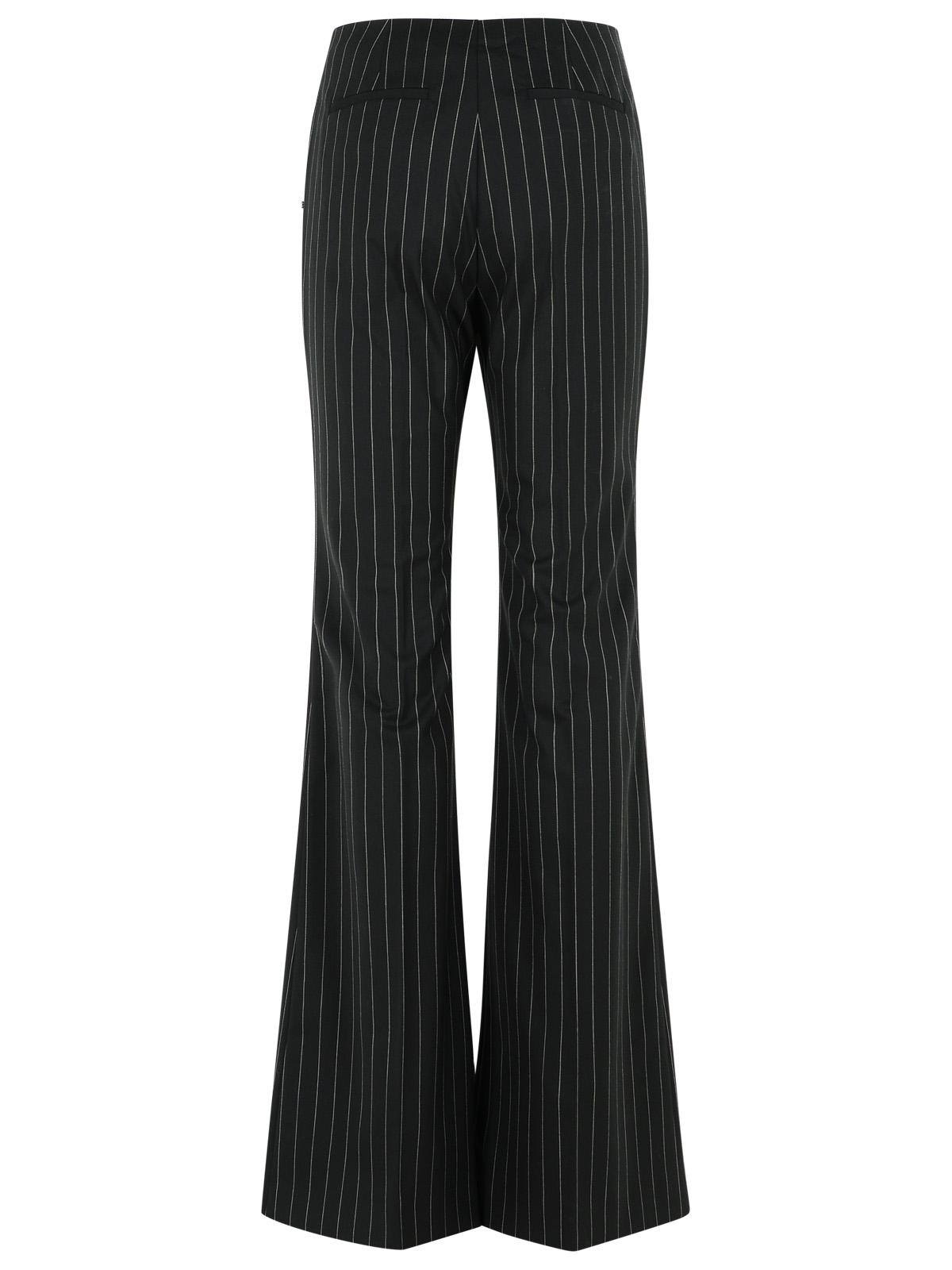 Sportmax 'Visino' Black Virgin Wool Blend Pants Women SPORTMAX