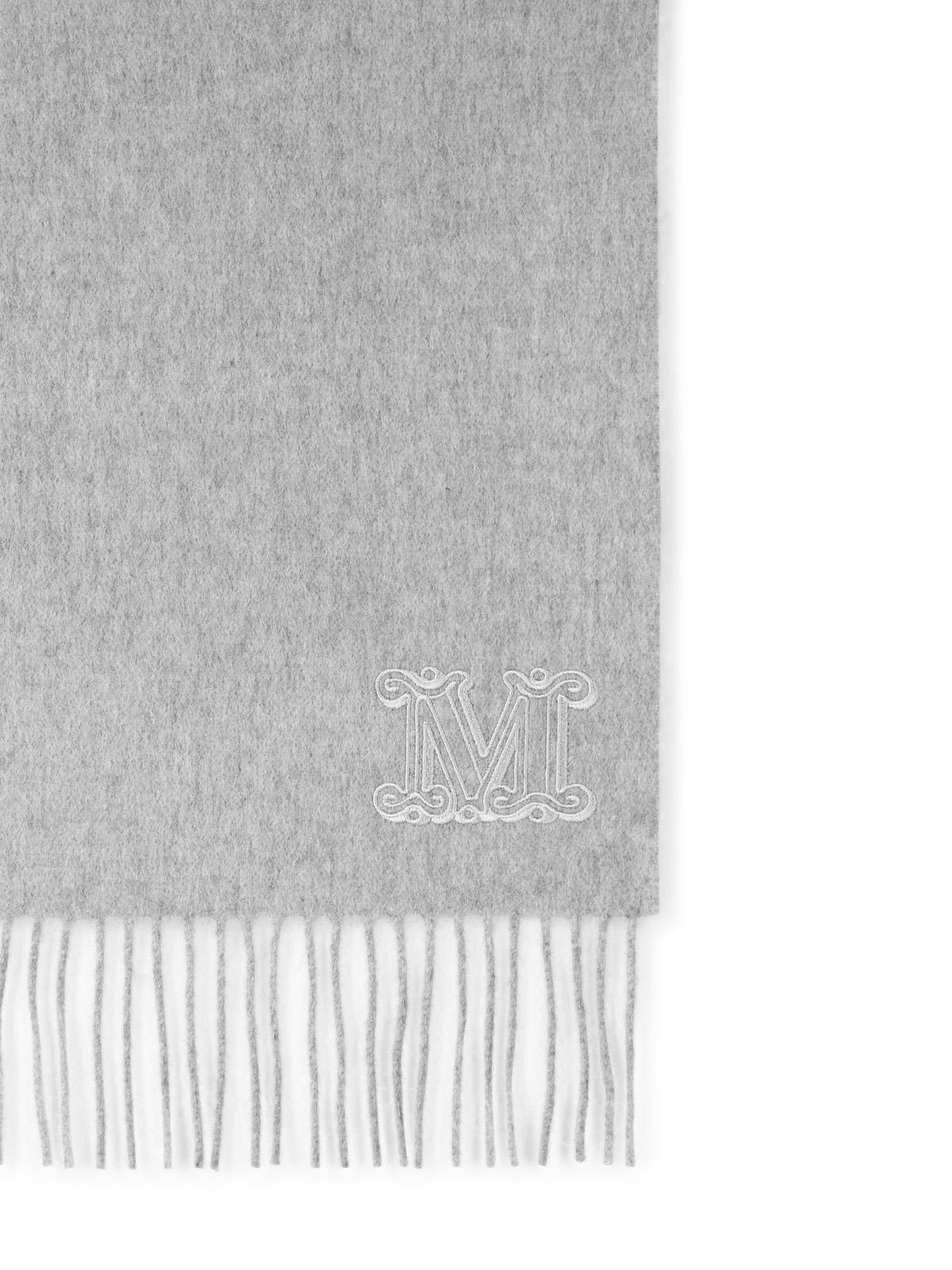Max Mara 'Wsdalia' Grey Cashmere Scarf Women MAX MARA