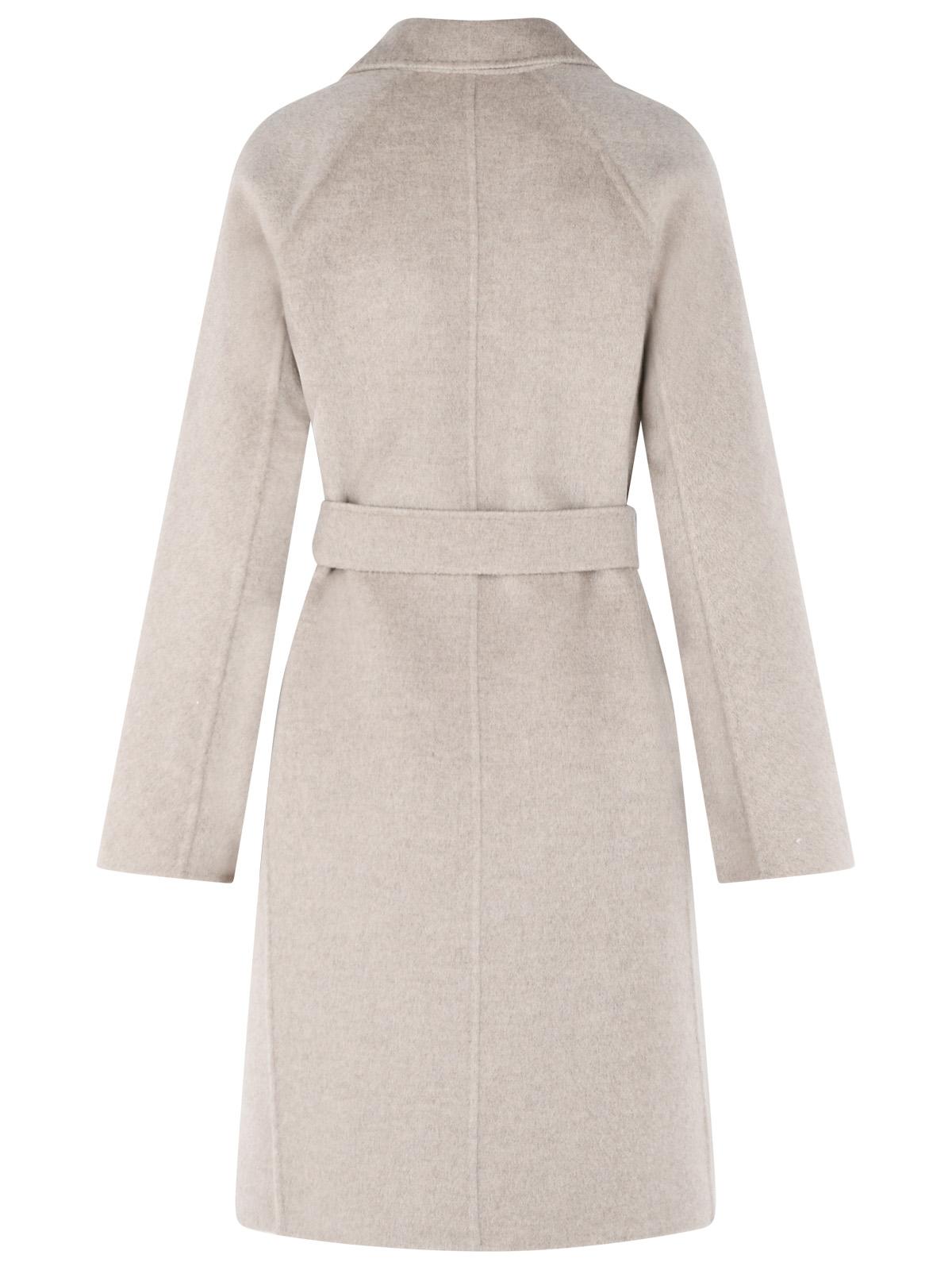 Max Mara 'Aceri' Sand Cachemire Wrap Coat Women MAX MARA