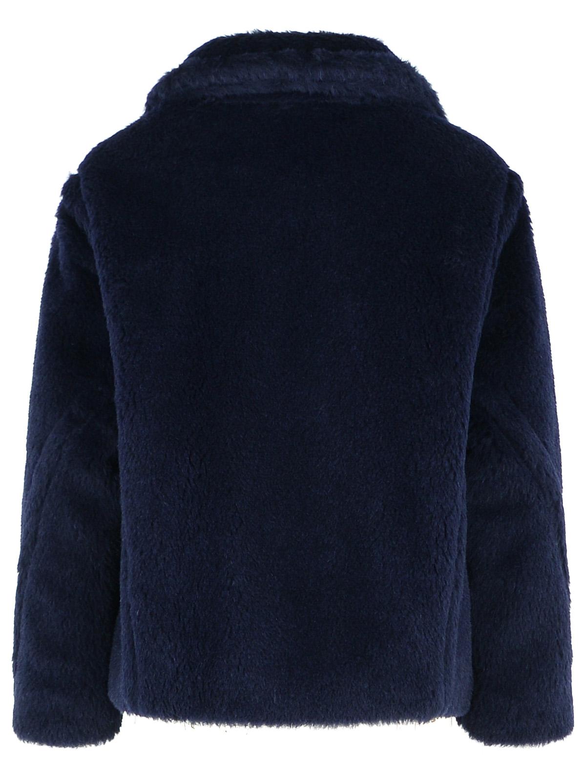 Max Mara 'Mxmfuggito' Blue Alpaca And Wool Jacket Women MAX MARA