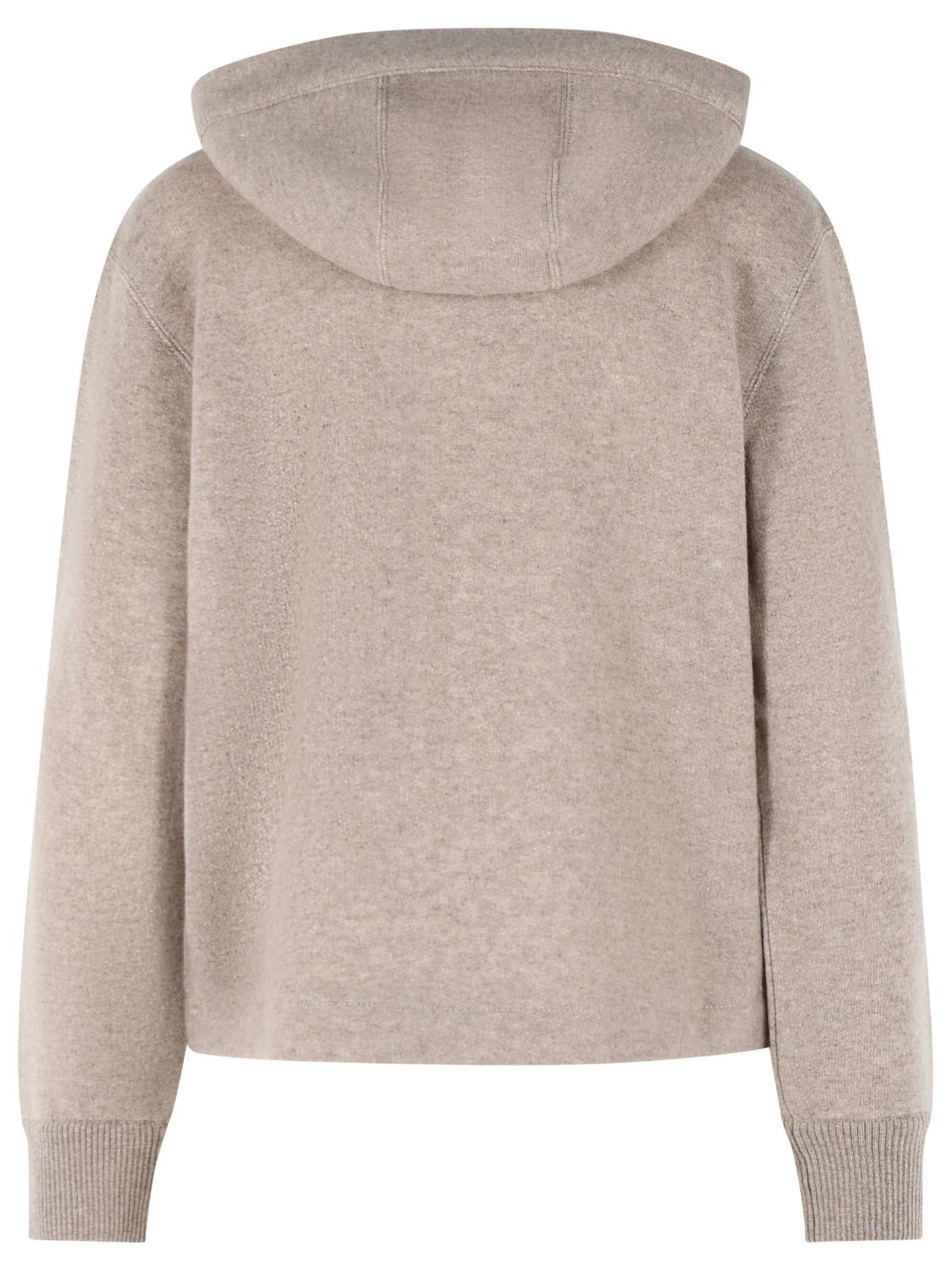 Max Mara Beige Cashmere And Virgin Wool Sweatshirt Women MAX MARA