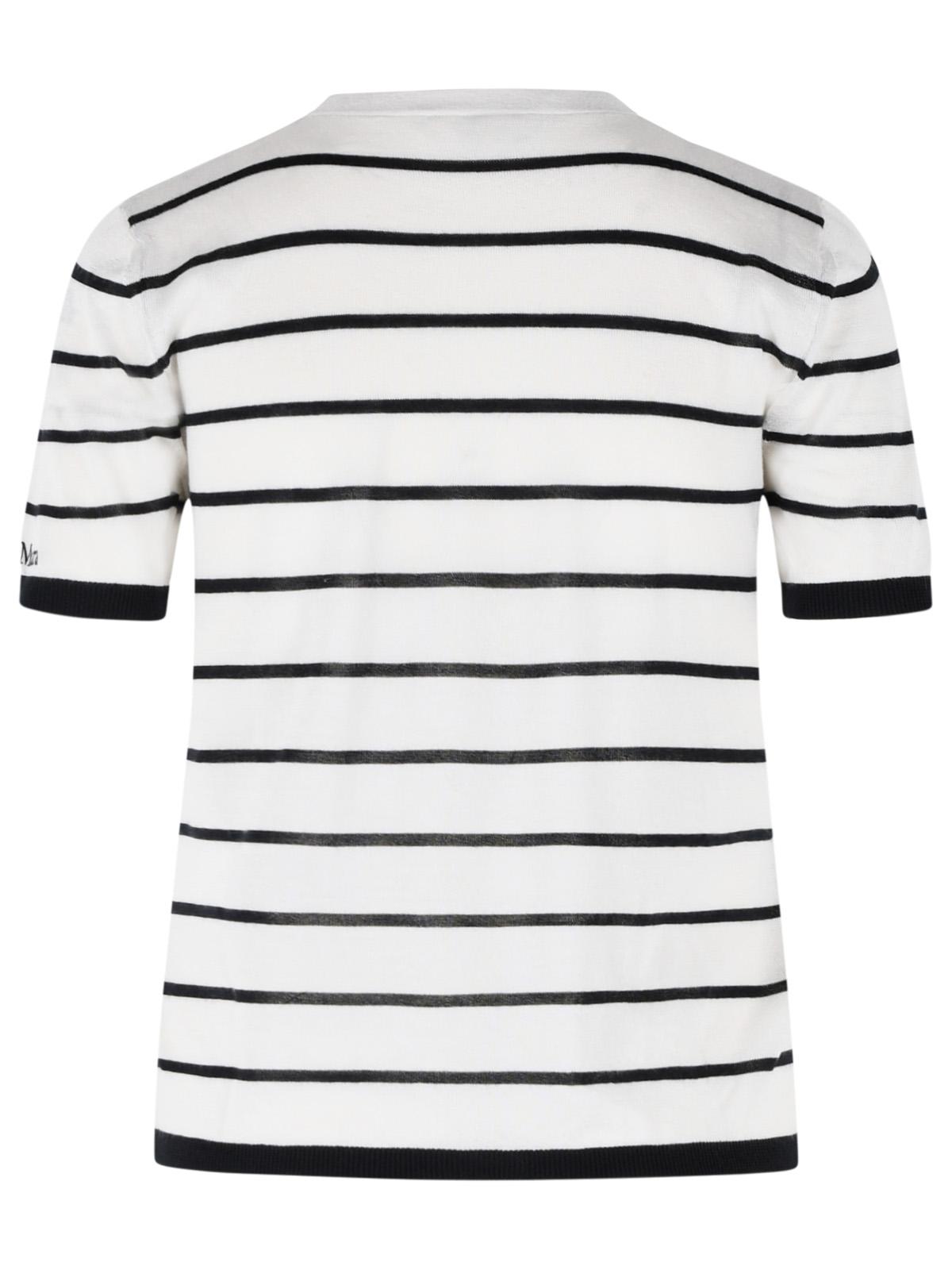 Max Mara 'Favetta' Cashmere And Cream Silk T-Shirt Women MAX MARA
