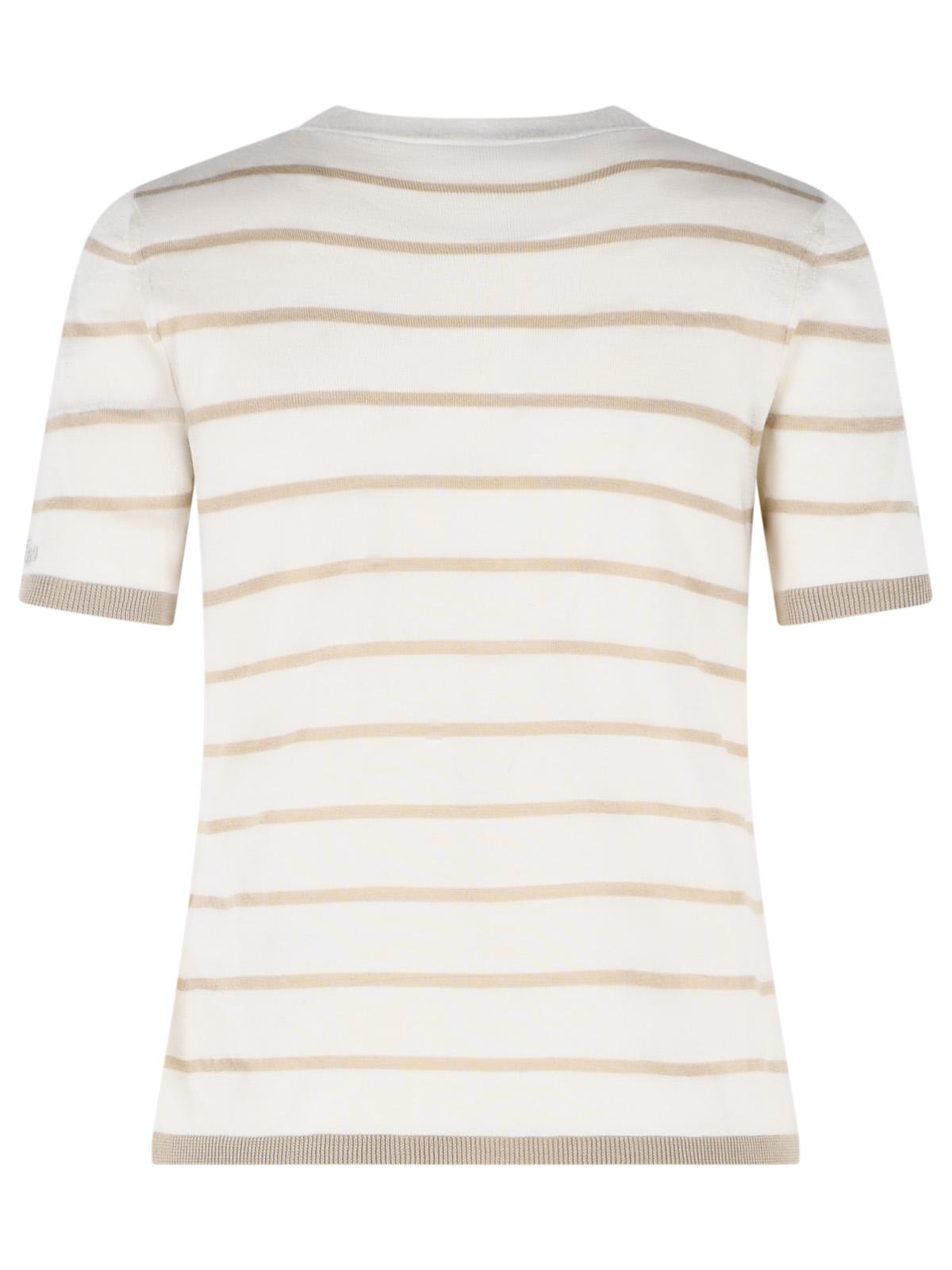 Max Mara 'Favetta' Sweater In Beige Cachemire And Silk Yarn Women MAX MARA