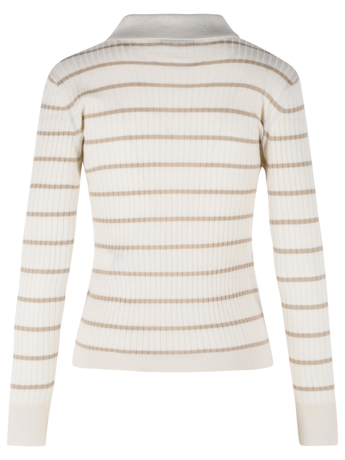 Max Mara 'Gitano' Ivory Cashmere And Silk Sweater Women MAX MARA