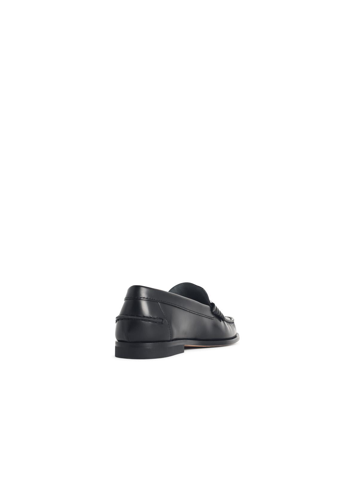 Tod's Black Leather Loafers Women TOD'S