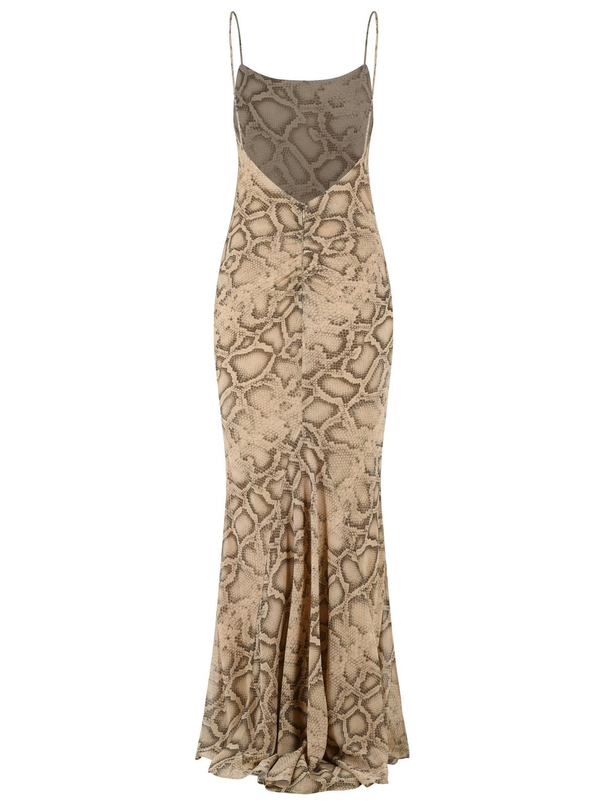 The Andamane Snake Print 'Ninfea' Polyester Dress Women THE ANDAMANE