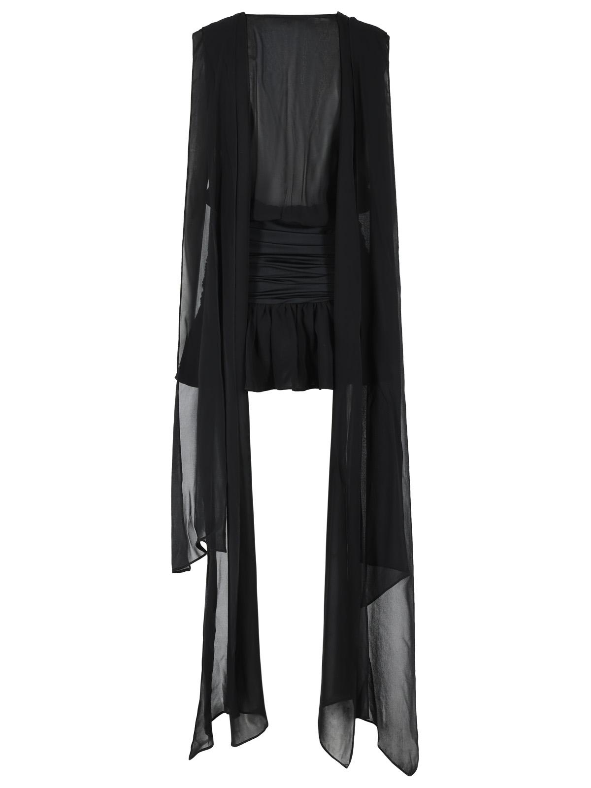 Blumarine Black Viscose Dress Women BLUMARINE