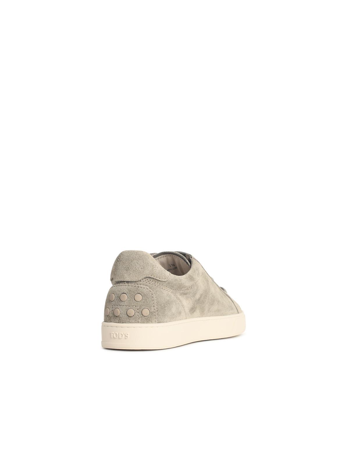 Tod's Beige Suede Sneakers Men TOD'S