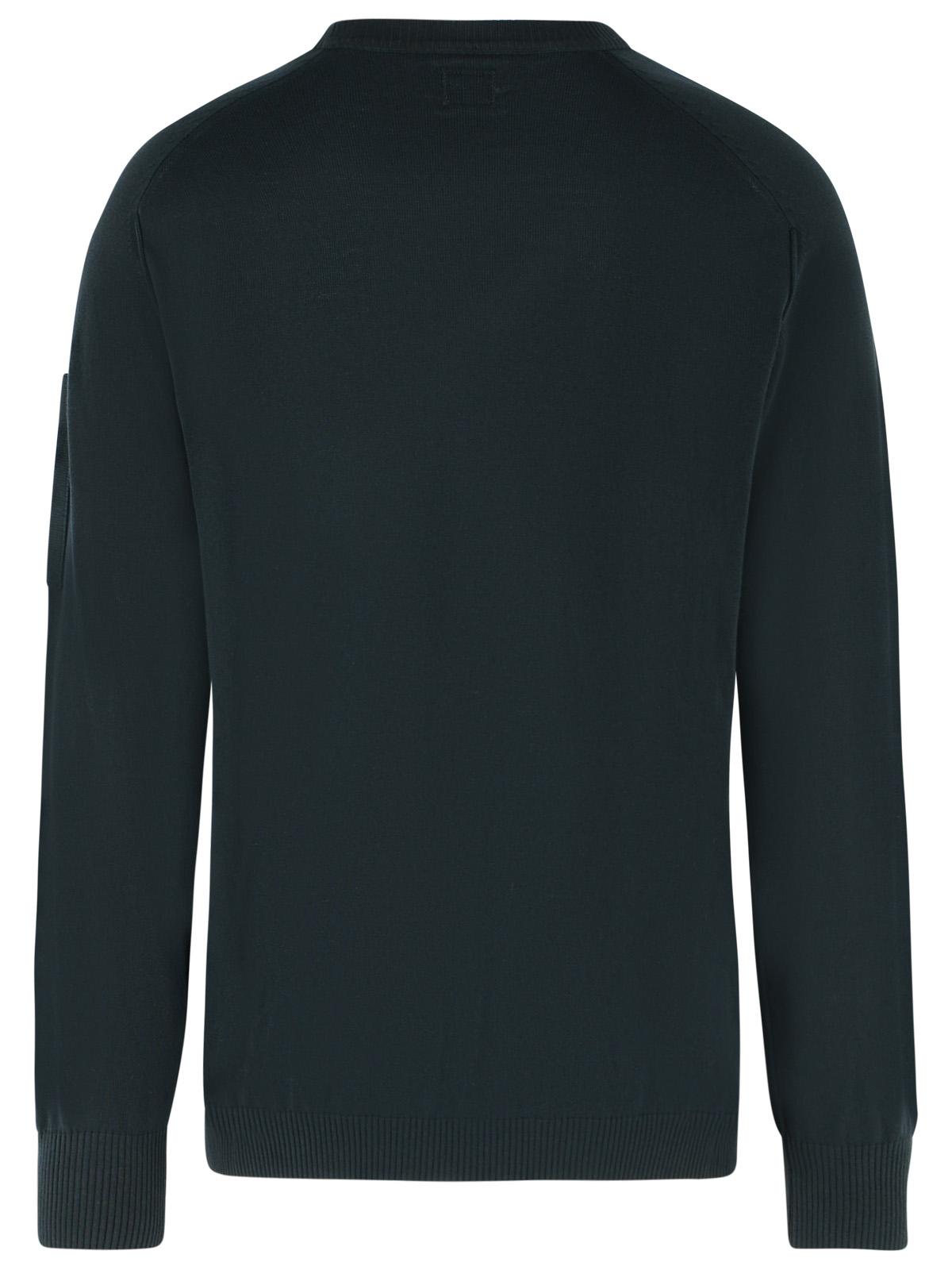 C.P. Company Black Cotton Sweater Men C.P. COMPANY