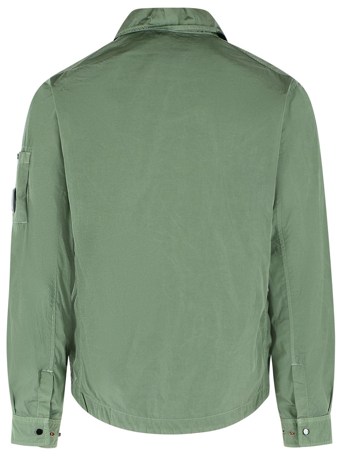 C.P. Company Green Polyamide Jacket Men C.P. COMPANY