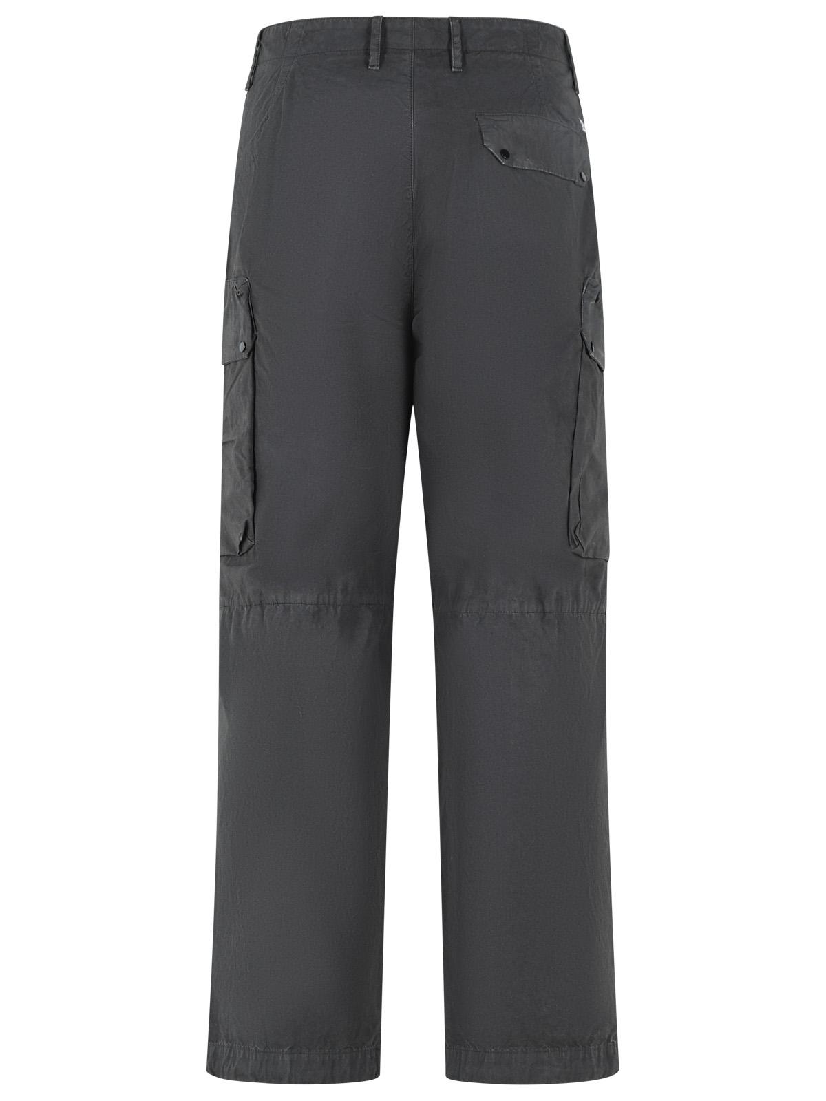 C.P. Company Grey Cotton Cargo Pants Men C.P. COMPANY