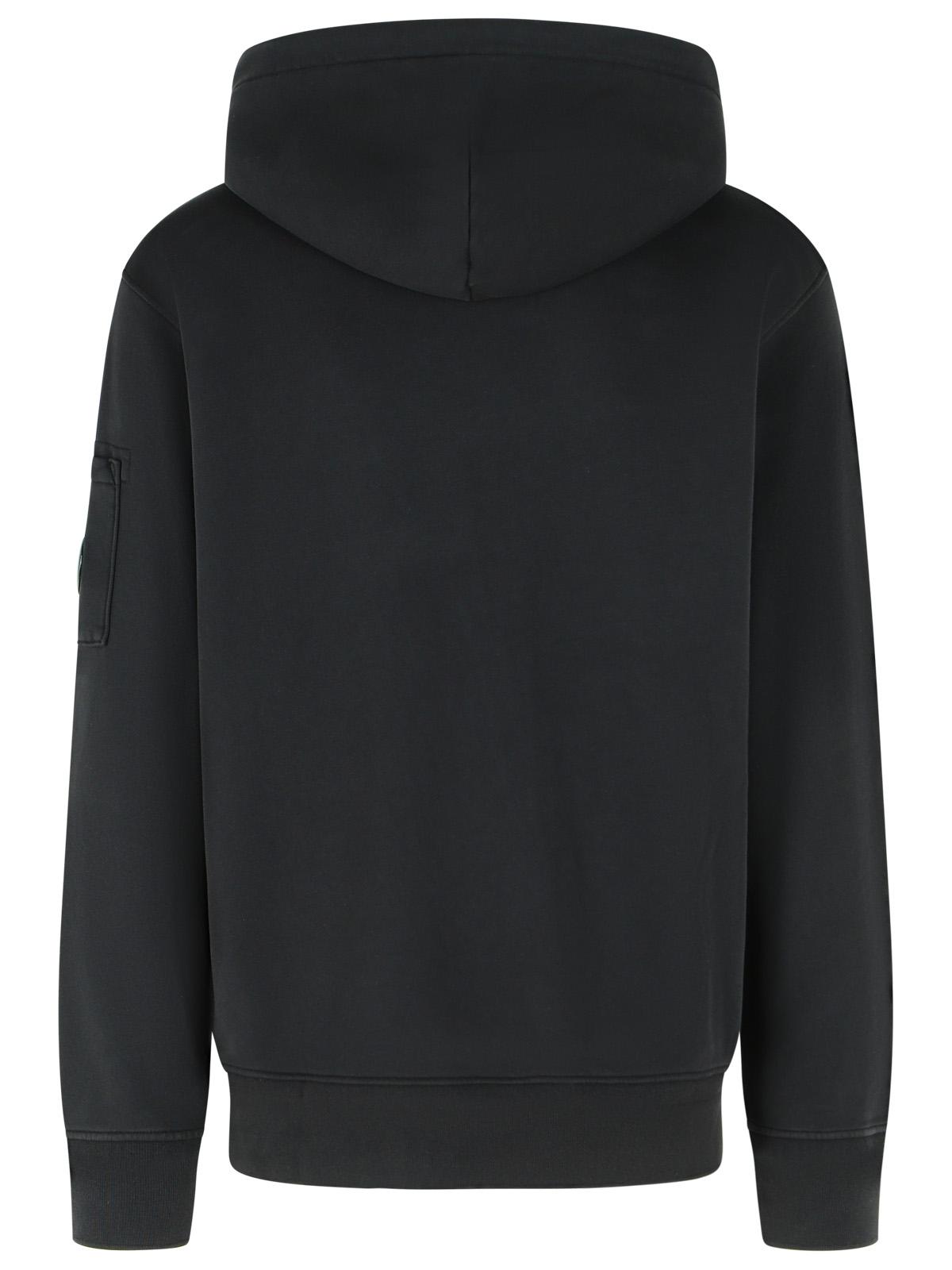 C.P. Company Black Cotton Sweatshirt Men C.P. COMPANY