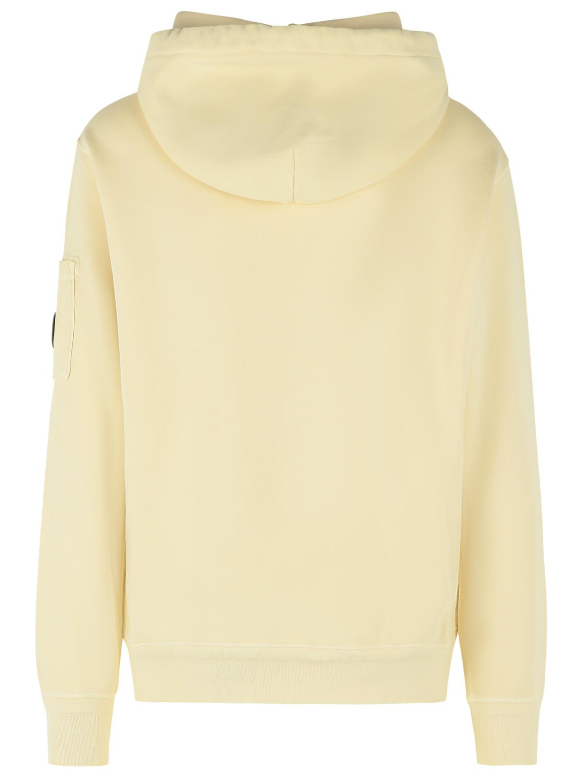 C.P. Company Ivory Cotton Sweatshirt Men C.P. COMPANY