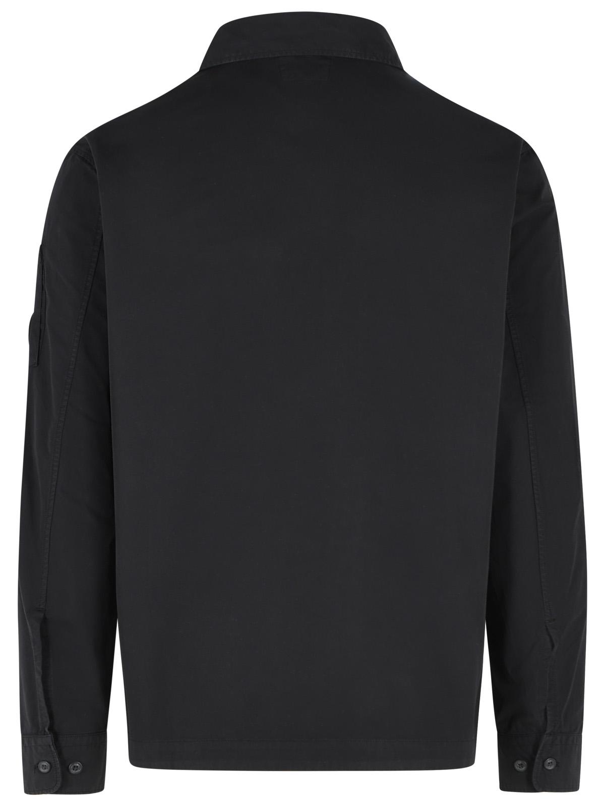 C.P. Company Black Cotton Shirt Men C.P. COMPANY