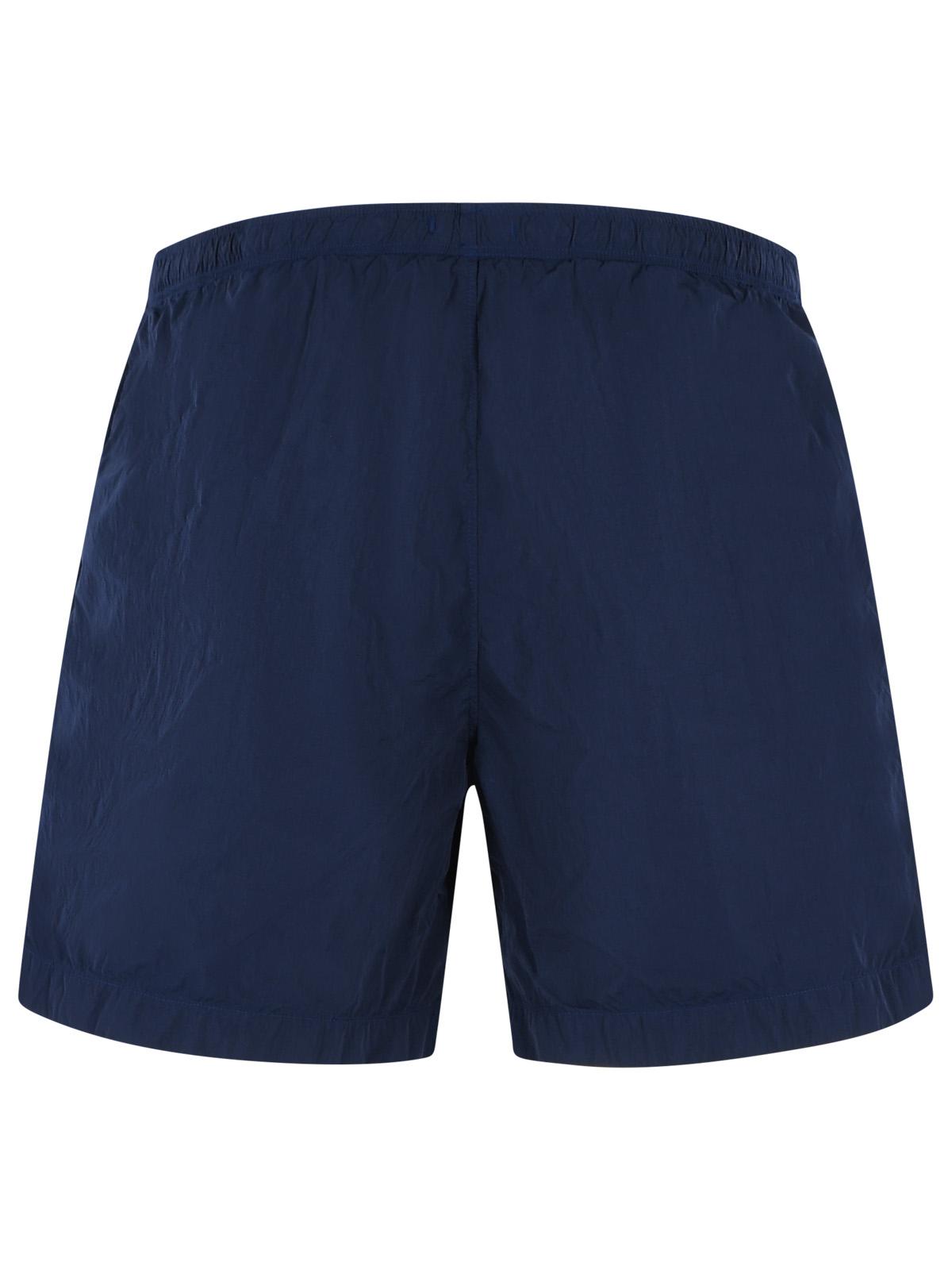 C.P. Company Blue Polyamide Swimsuit Men C.P. COMPANY