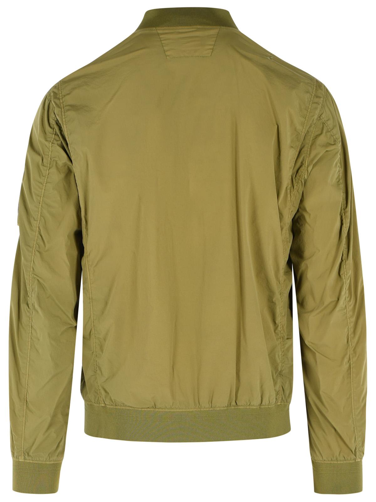 C.P. Company Green Polyamide Blend Jacket Men C.P. COMPANY
