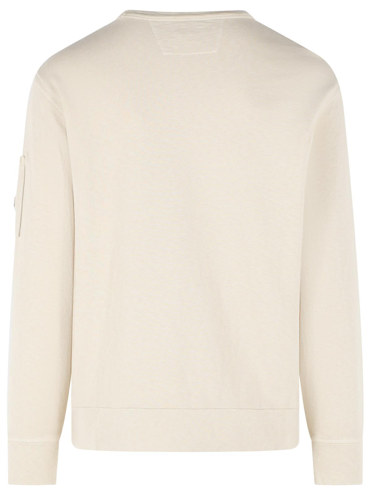 C.P. Company Beige Cotton Sweatshirt Men C.P. COMPANY