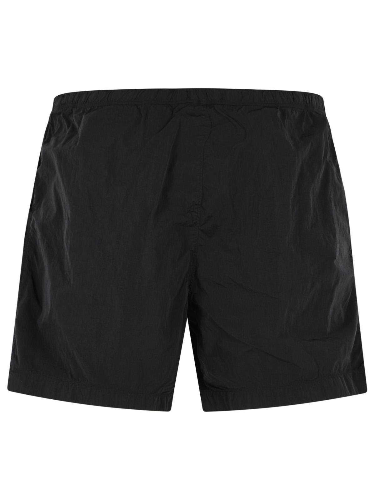 C.P. Company Black Polyamide Swimsuit Men C.P. COMPANY