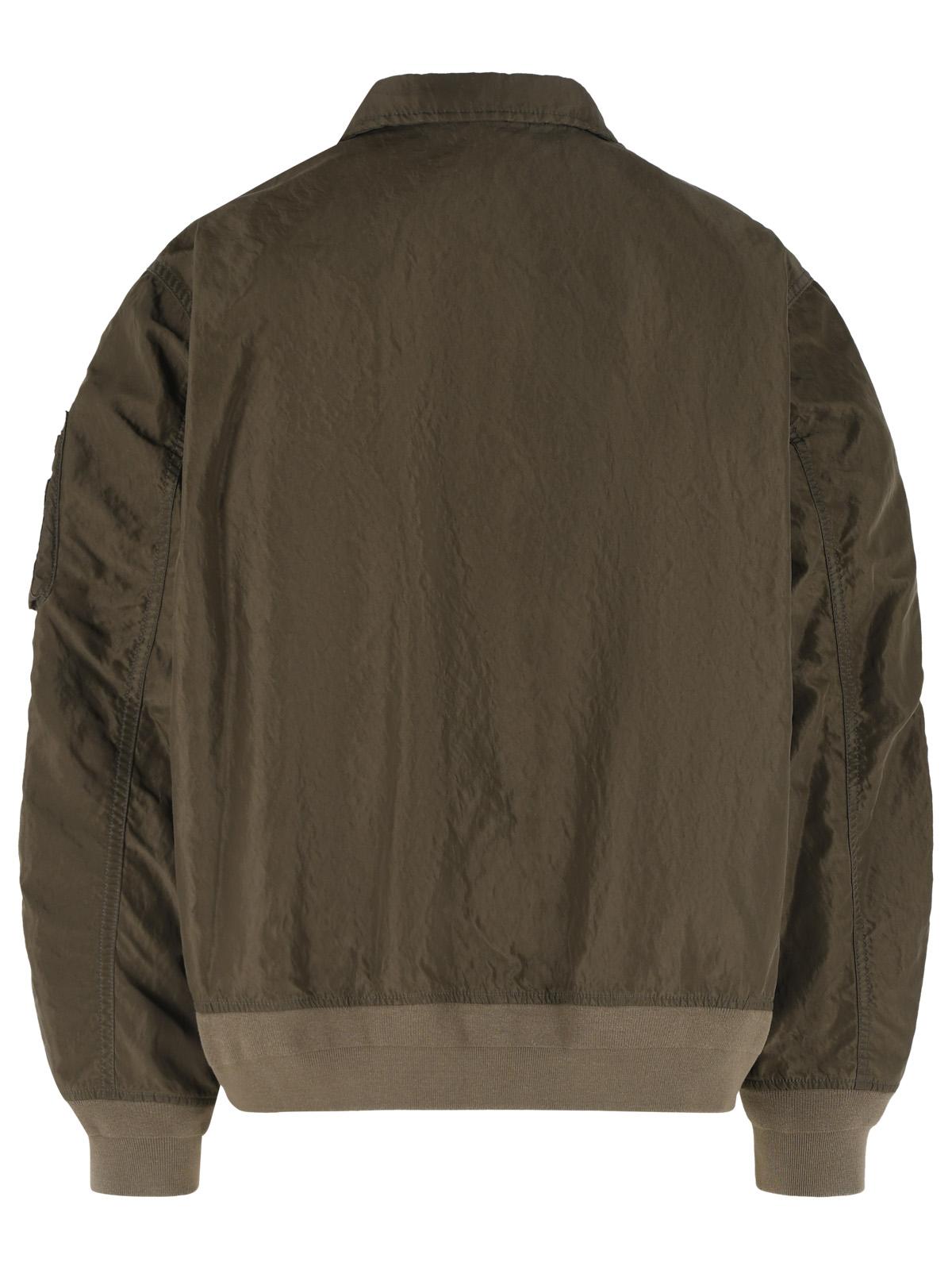 Sacai Green Nylon Jacket Men SACAI