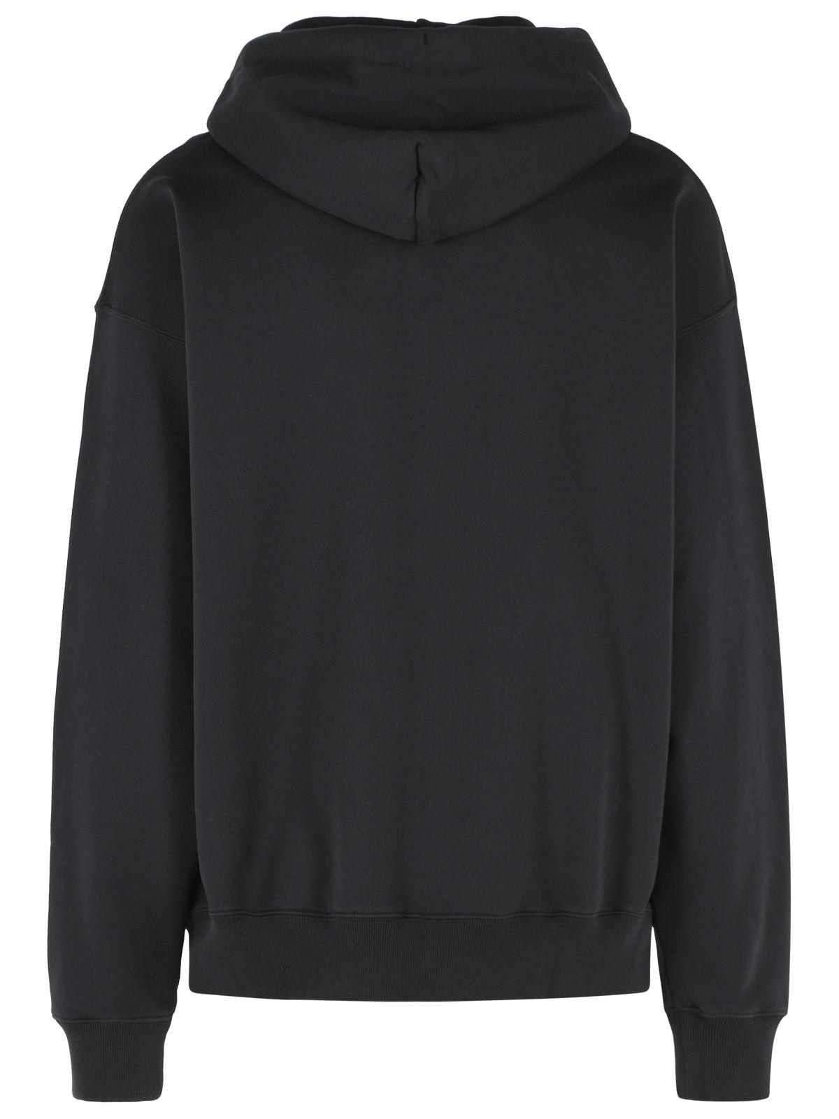Off-White 'Statement' Black Cotton Sweatshirt Men OFF-WHITE