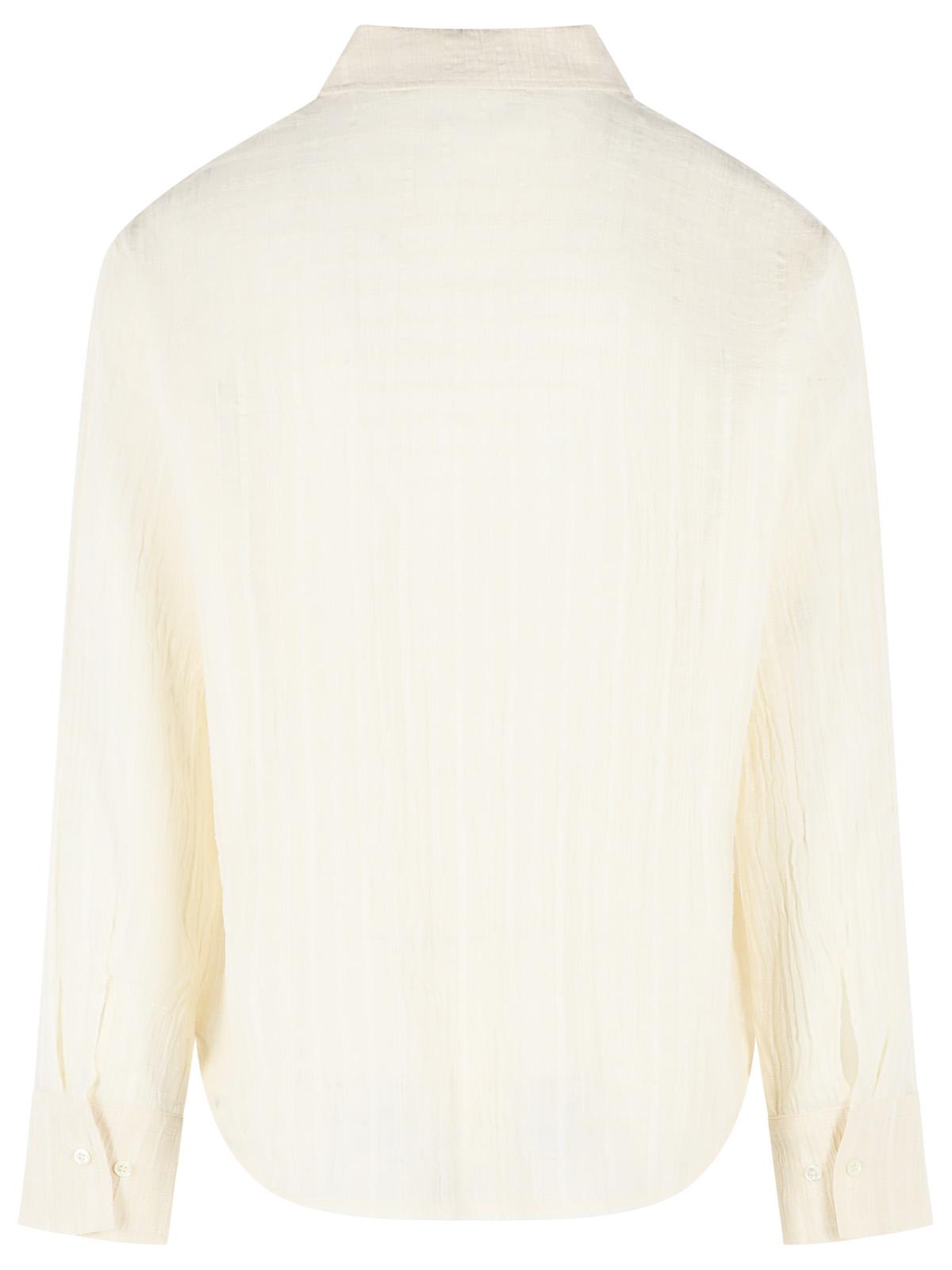 Sefr 'Ignacio' 'Cloud White' Cotton Shirt Men SEFR