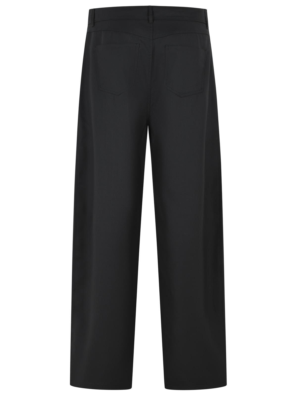 Sefr 'Gino' Black Wool Blend Pants Men SEFR