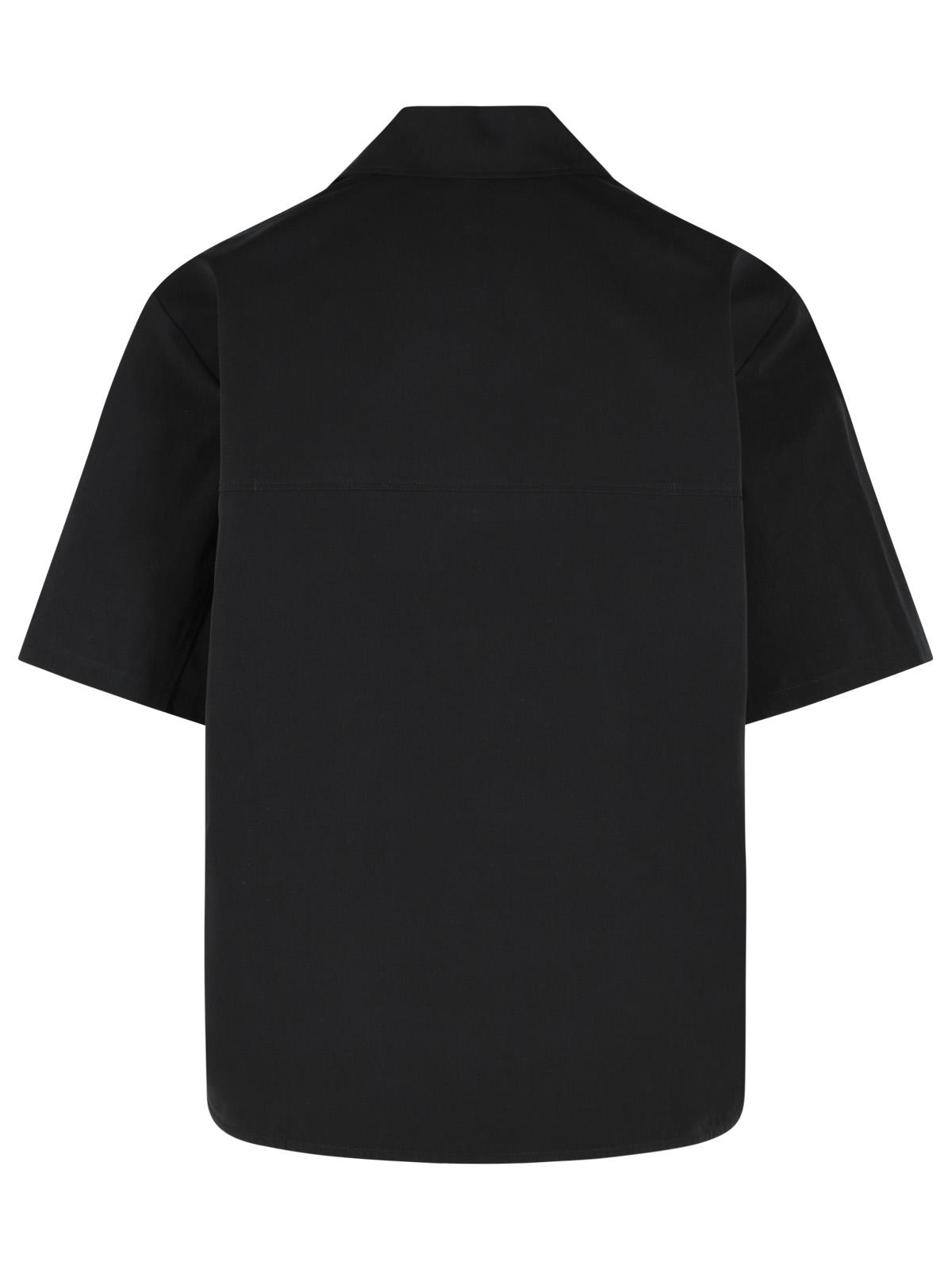 Sefr 'Waylon' Black Cotton Shirt Men SEFR