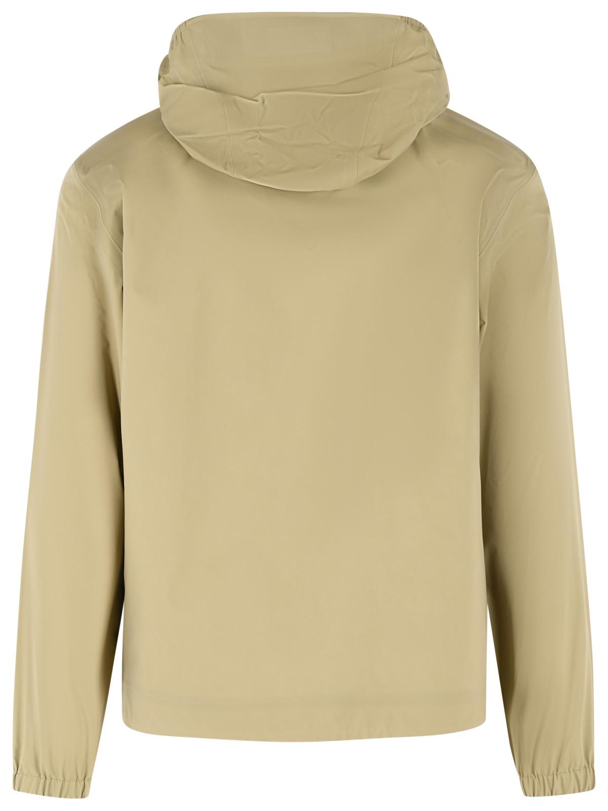 Moncler Grenoble 'Shipton' 'Gore-Tex' Foldable Shell Jacket With Khaki Hood Men MONCLER GRENOBLE