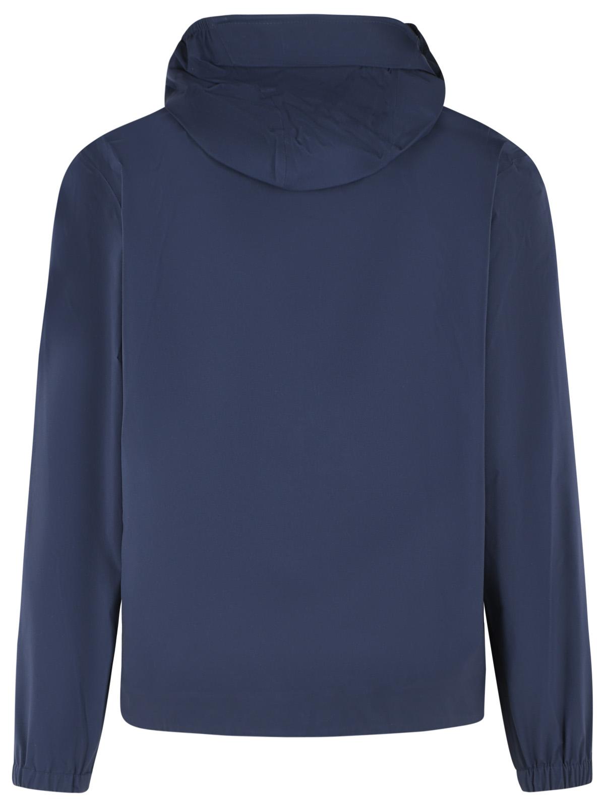 Moncler Grenoble 'Shipton' Navy Blue 'Gore-Tex' Foldable Shell Jacket Men