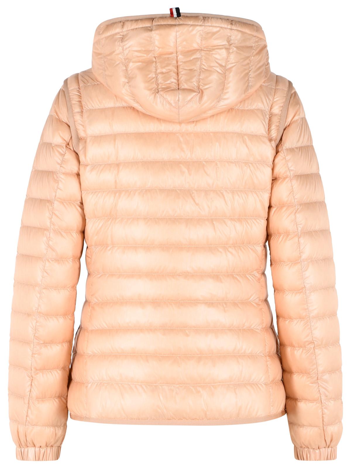 Moncler Grenoble Light Pink 2-In-1 'Karura' Hooded Down Jacket Women MONCLER GRENOBLE