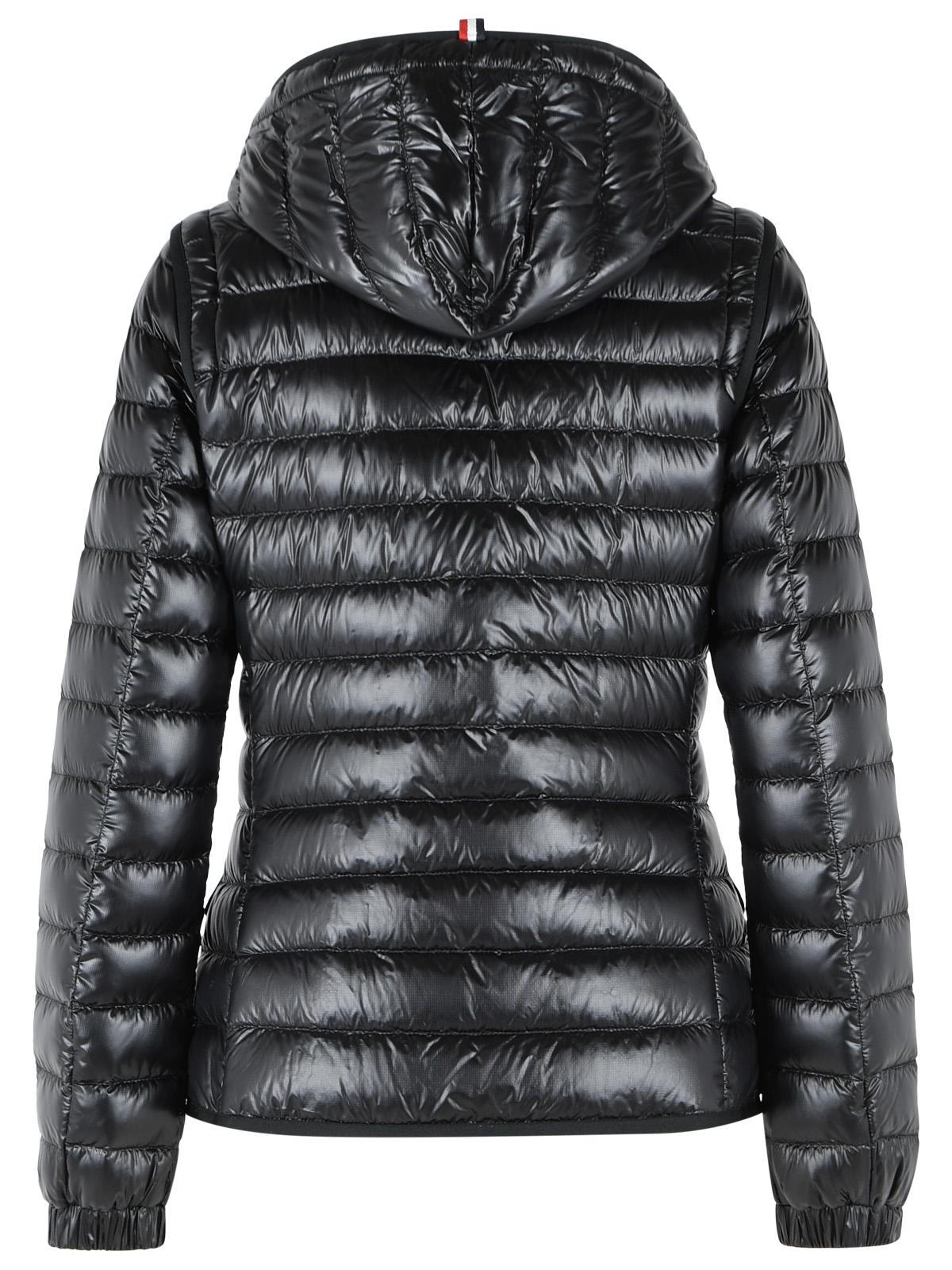 Moncler Grenoble Black 2-In-1 'Karura' Hooded Down Jacket Women MONCLER GRENOBLE