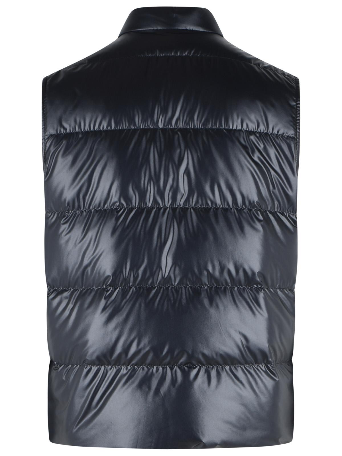Moncler 'Restigo' Navy Polyester Vest Men MONCLER
