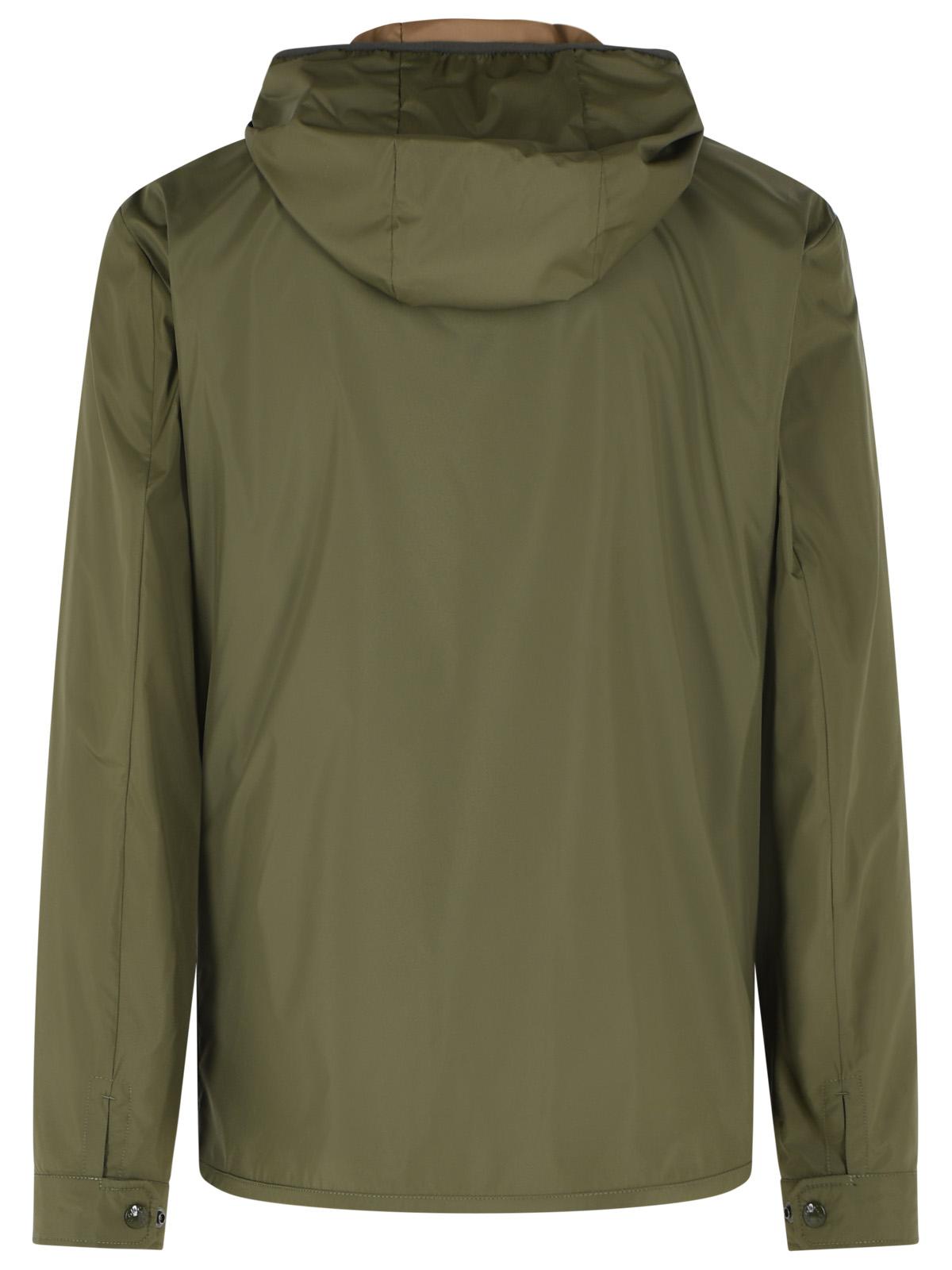 Moncler 'Chirano' Green Polyester Jacket Men MONCLER