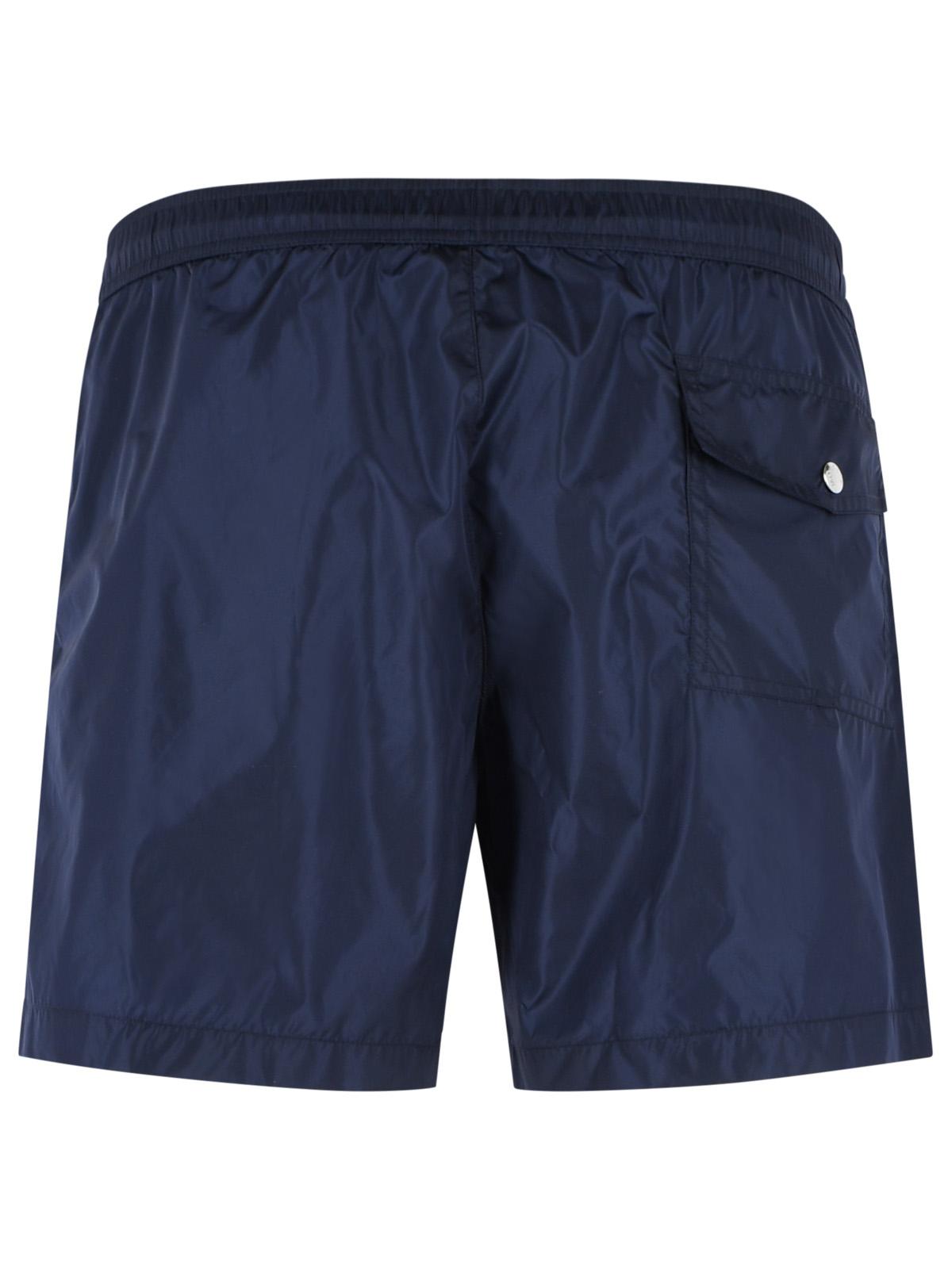 Moncler Navy Polyamide Swimsuit Men MONCLER