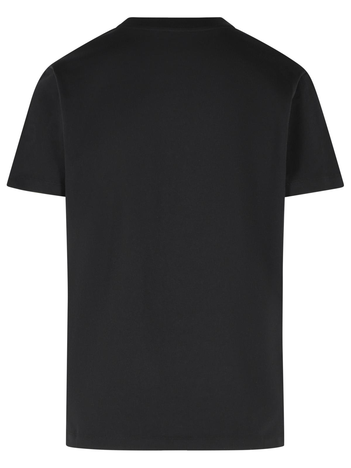 Moncler Black Cotton T-Shirt Women MONCLER