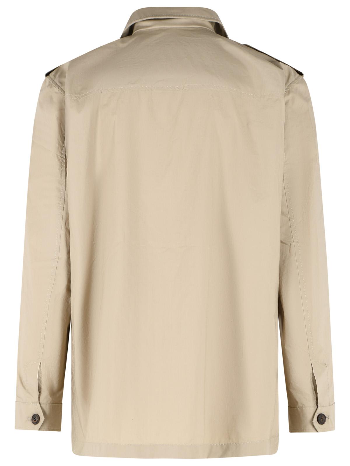 Fay 'Field' Beige Cotton Poplin Jacket Men FAY