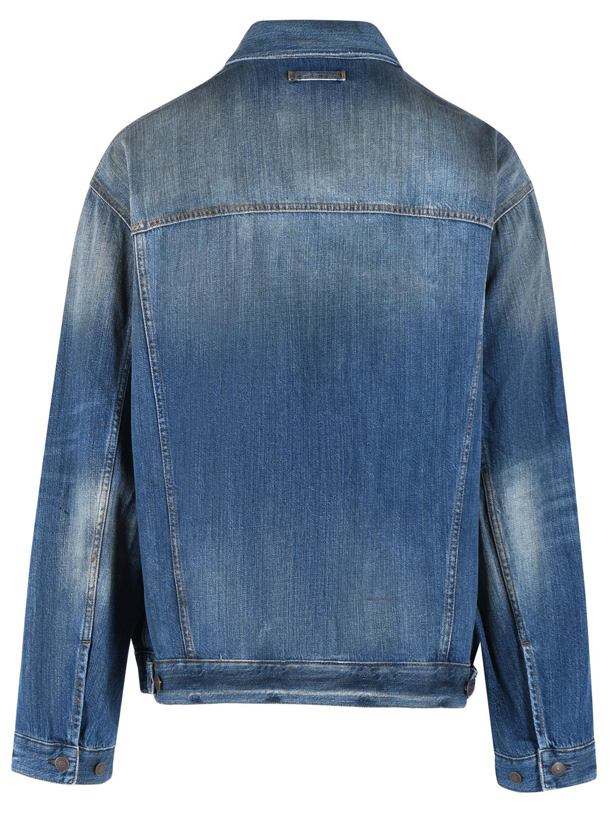 Acne Studios Blue Cotton Jacket Men ACNE STUDIOS