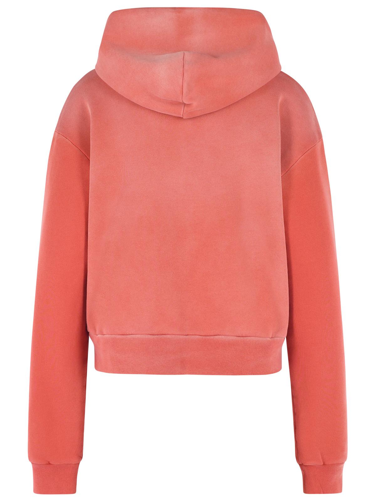 Acne Studios Red Cotton Sweatshirt Women ACNE STUDIOS