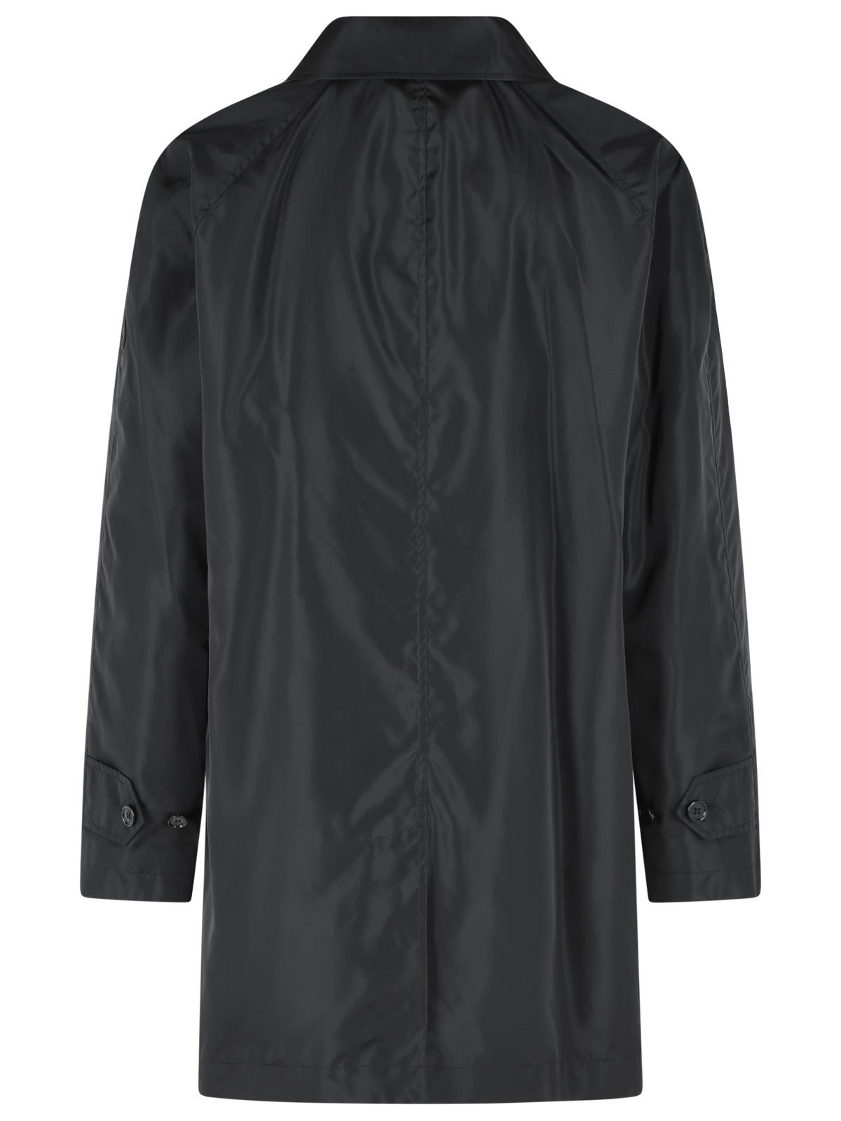 Burberry 'Ridgewood' Black Nylon Car Coat Men BURBERRY