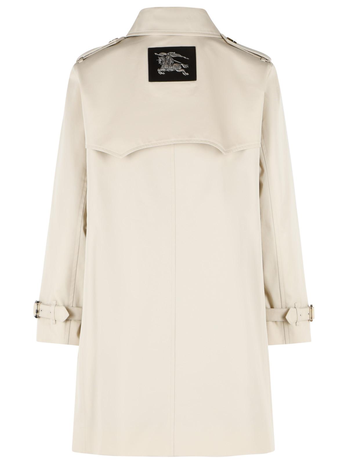 Burberry 'Summerside' Short Trench Coat In Beige Cotton Gabardine Women BURBERRY