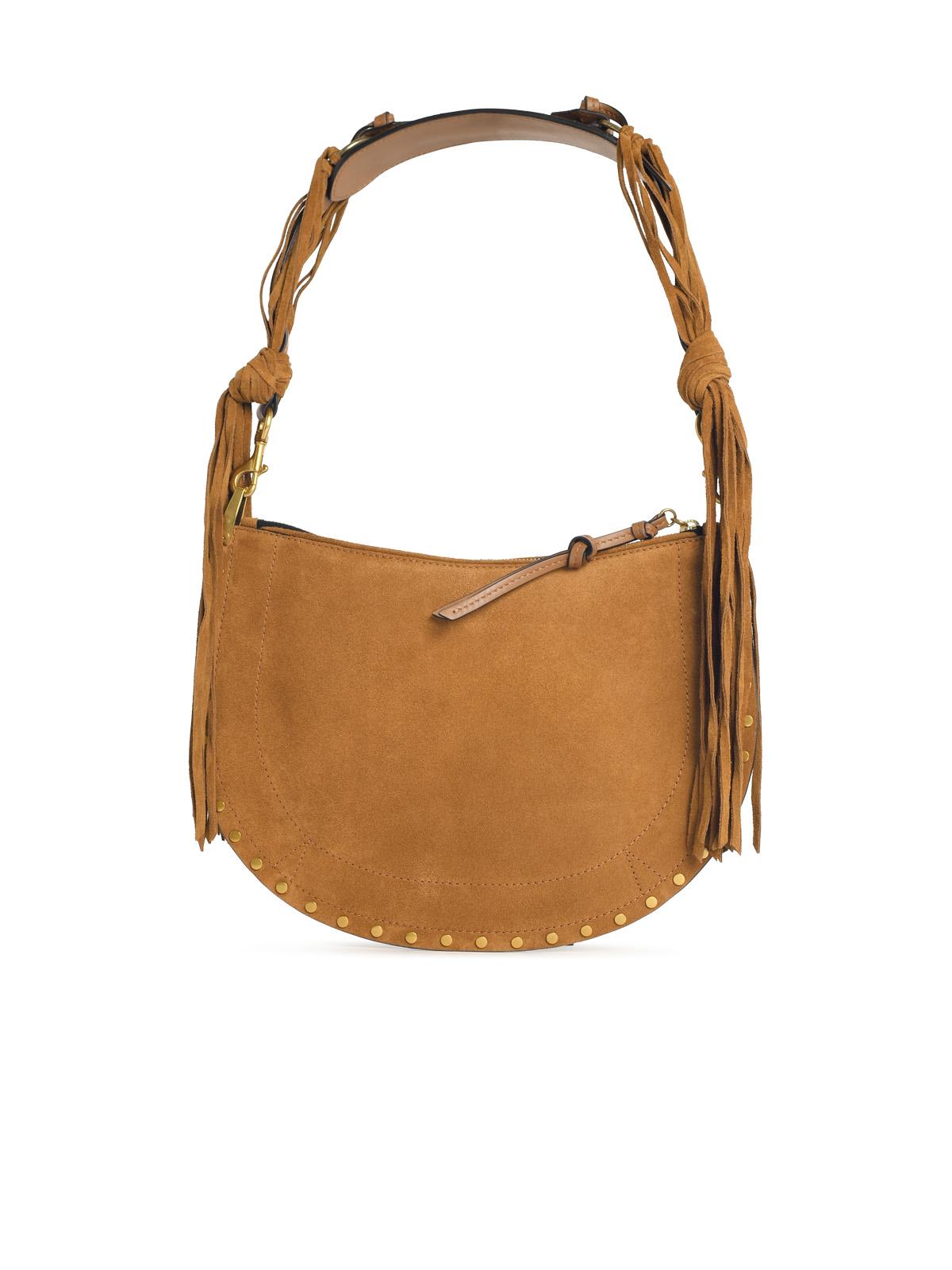 Isabel Marant Oskan Soft' Suede Cognac Bag Women ISABEL MARANT