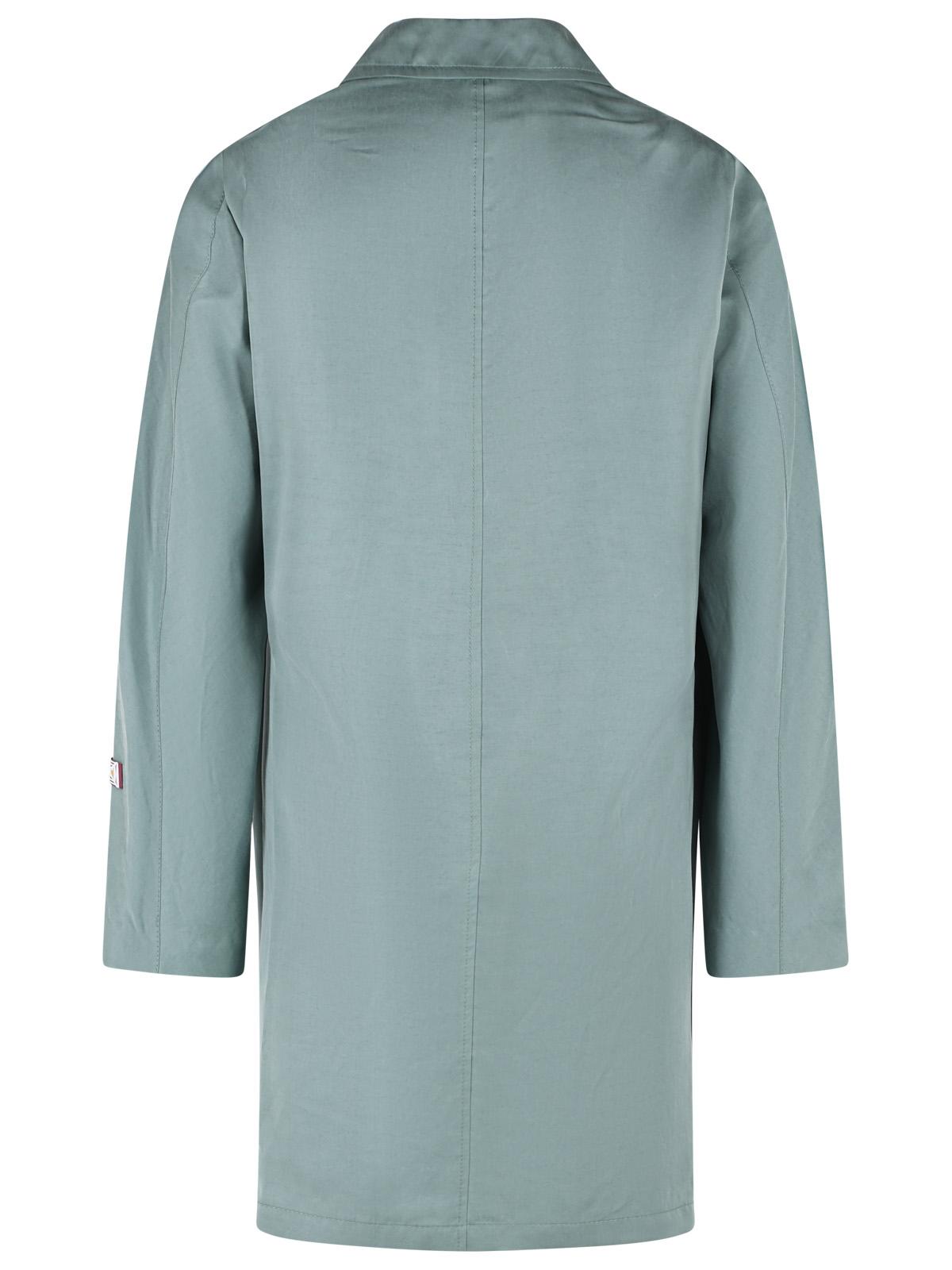 Marni Green 'Lyocell' Trench Coat Men MARNI